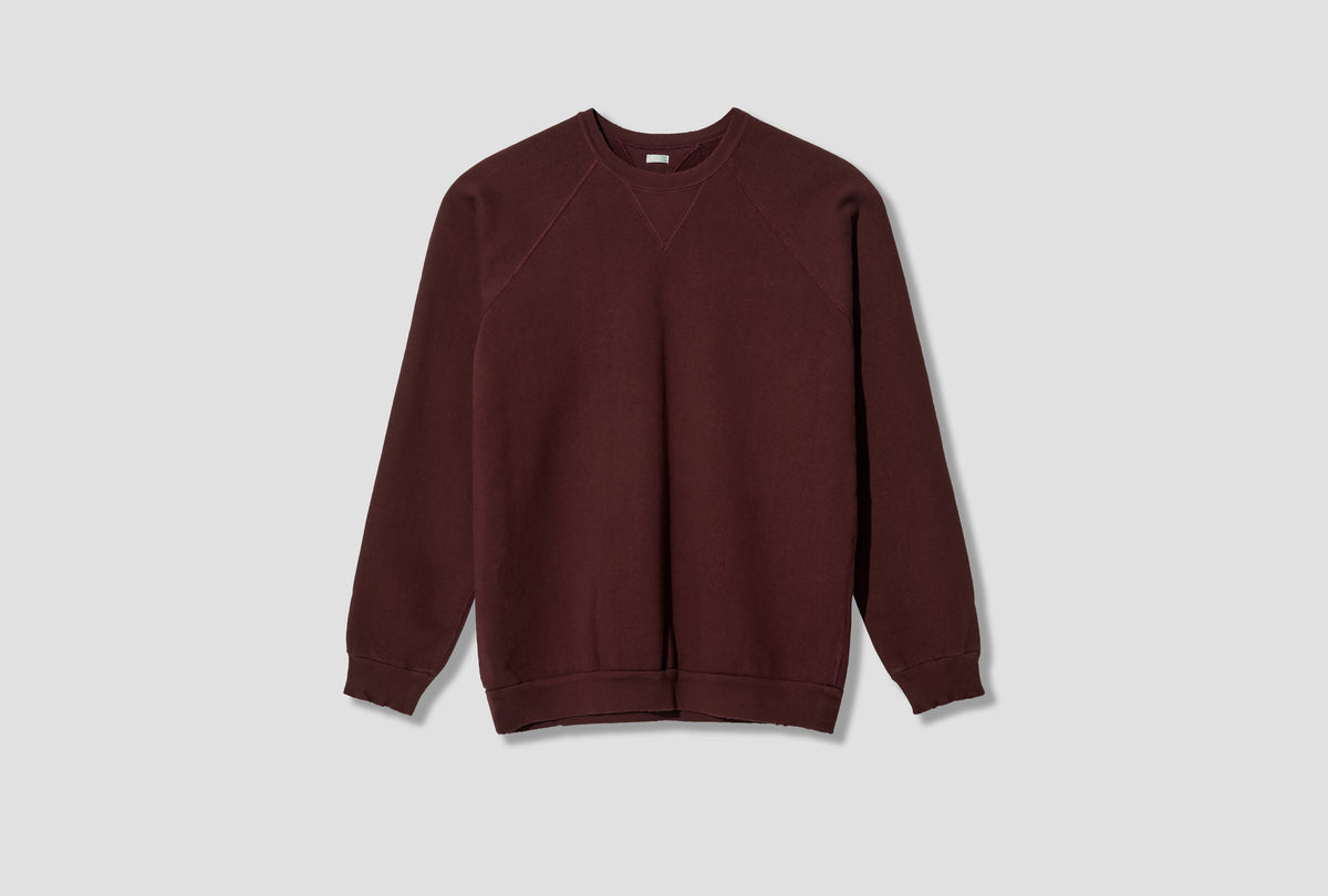 VINTAGE DOUBLE V SWEATSHIRT 26AAP-05-16 Burgundy