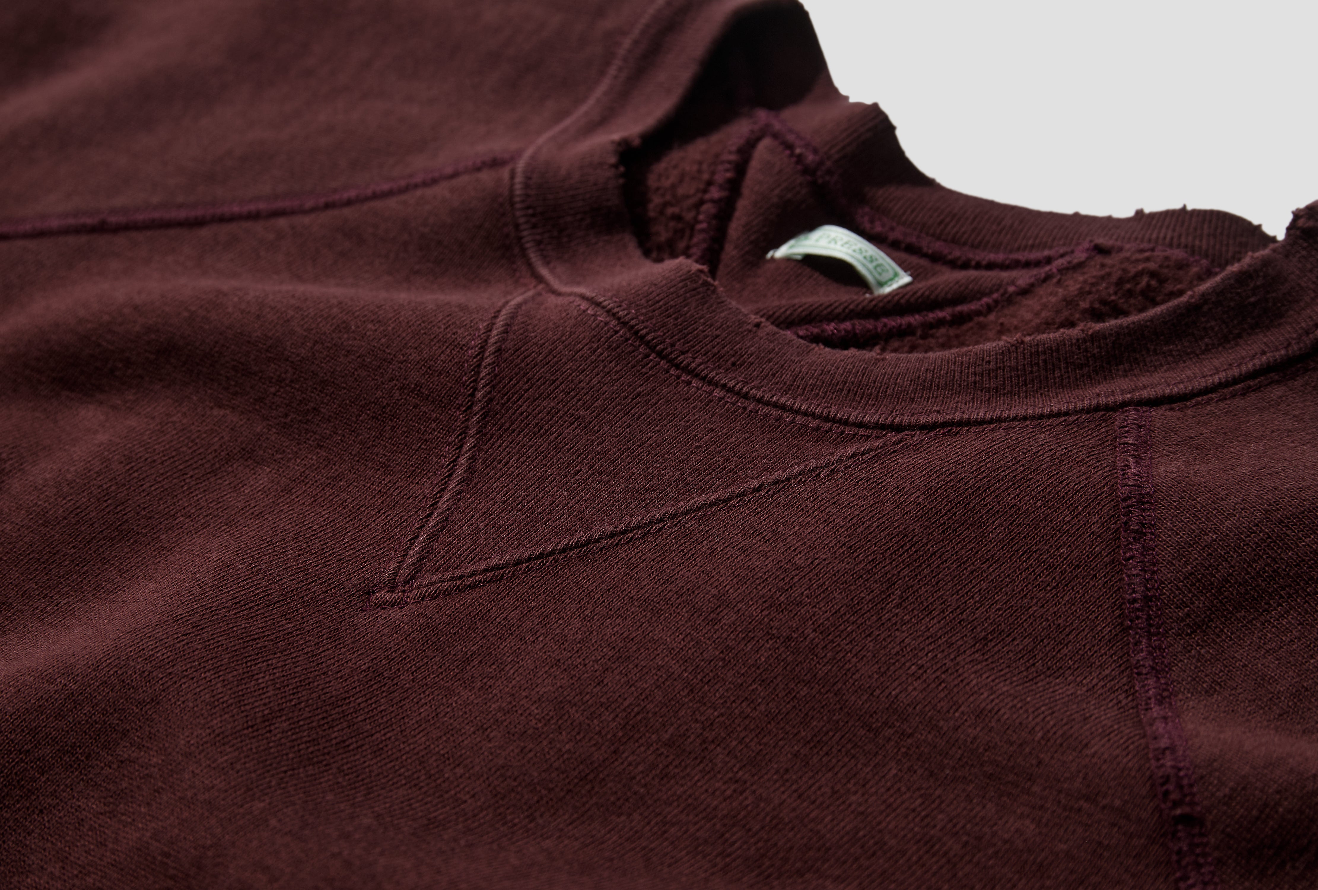 VINTAGE DOUBLE V SWEATSHIRT 26AAP-05-16 Burgundy