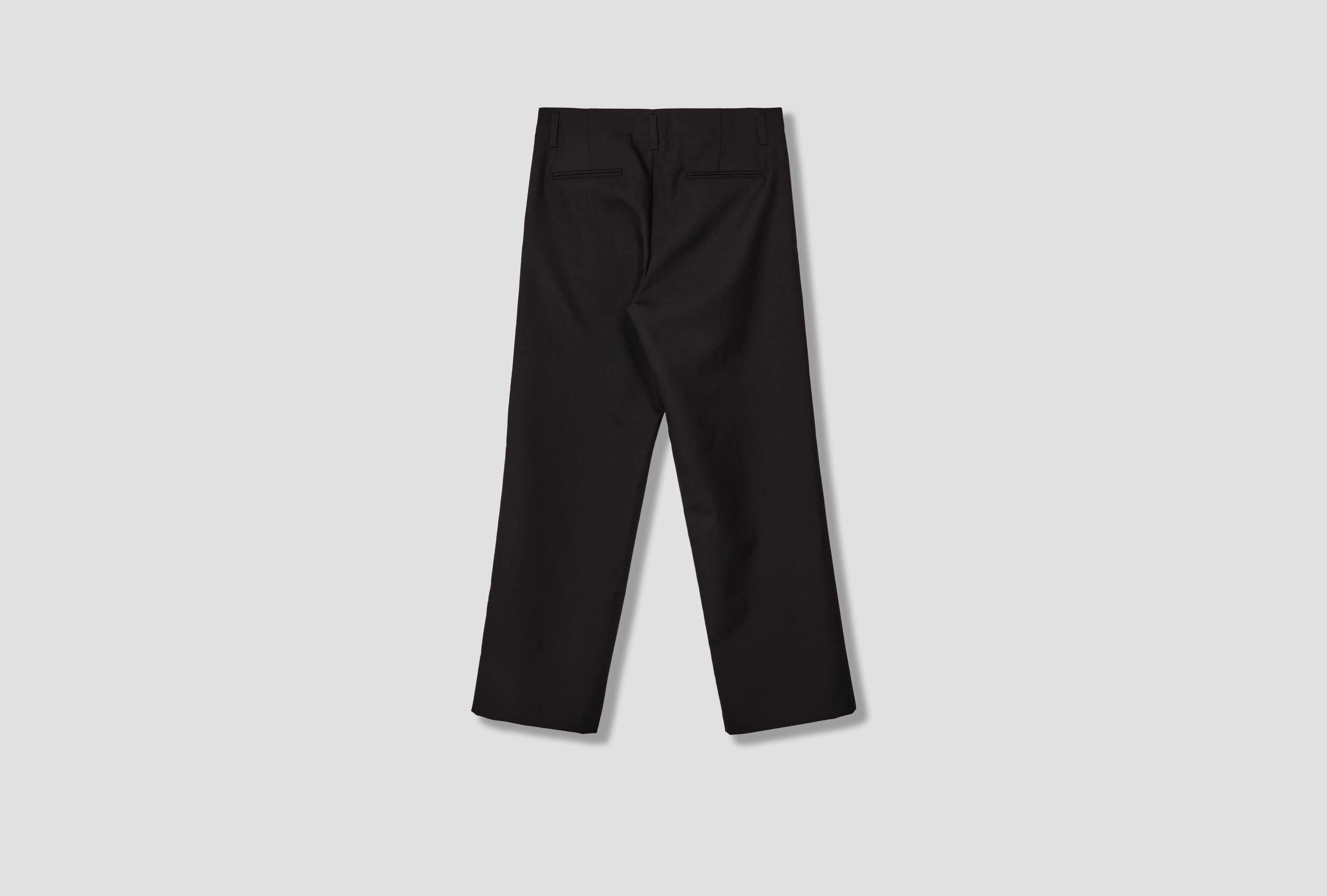 SARGEANT PANT - UTILITY WOOL 2-41T32 Dark brown