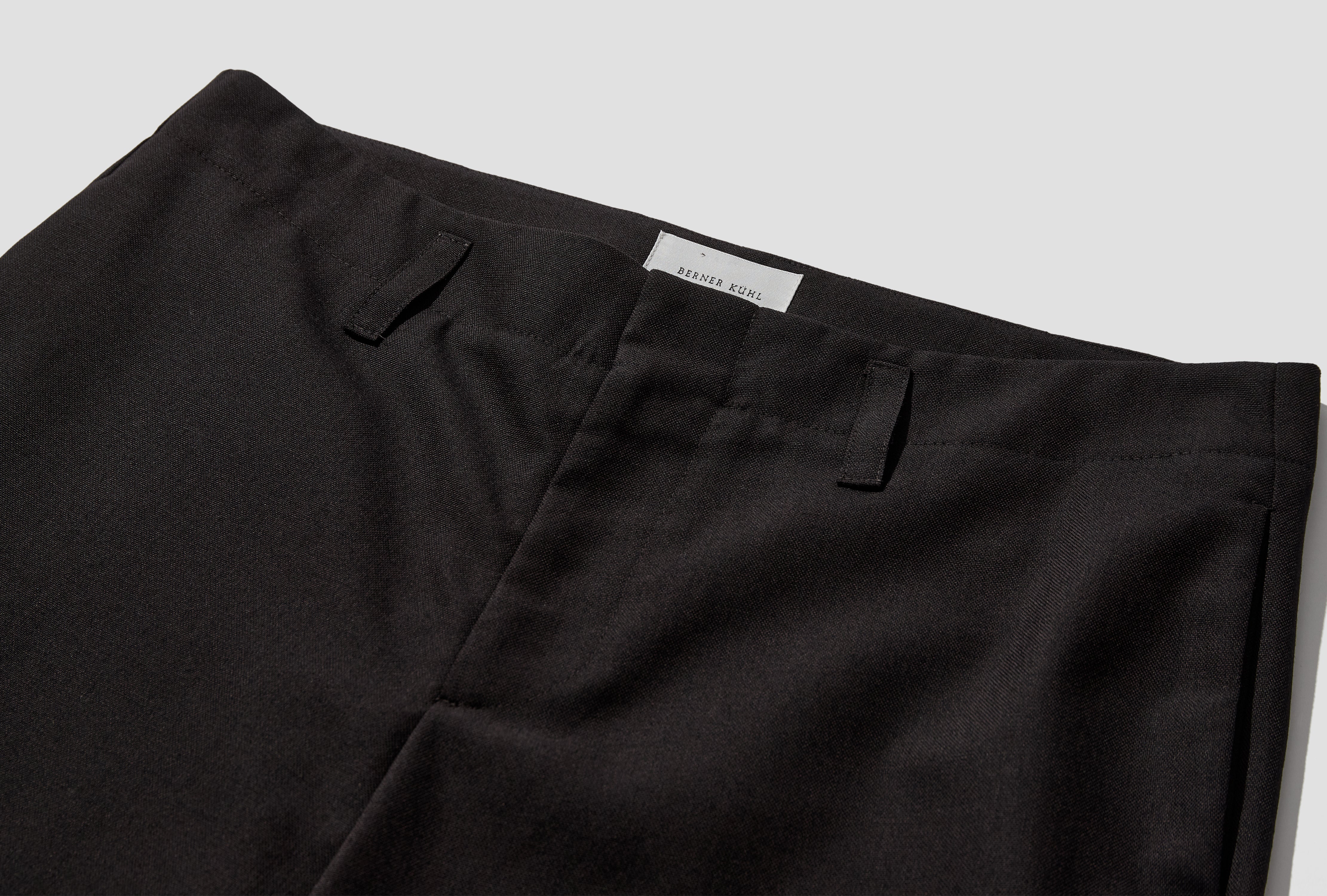 SARGEANT PANT - UTILITY WOOL 2-41T32 Dark brown