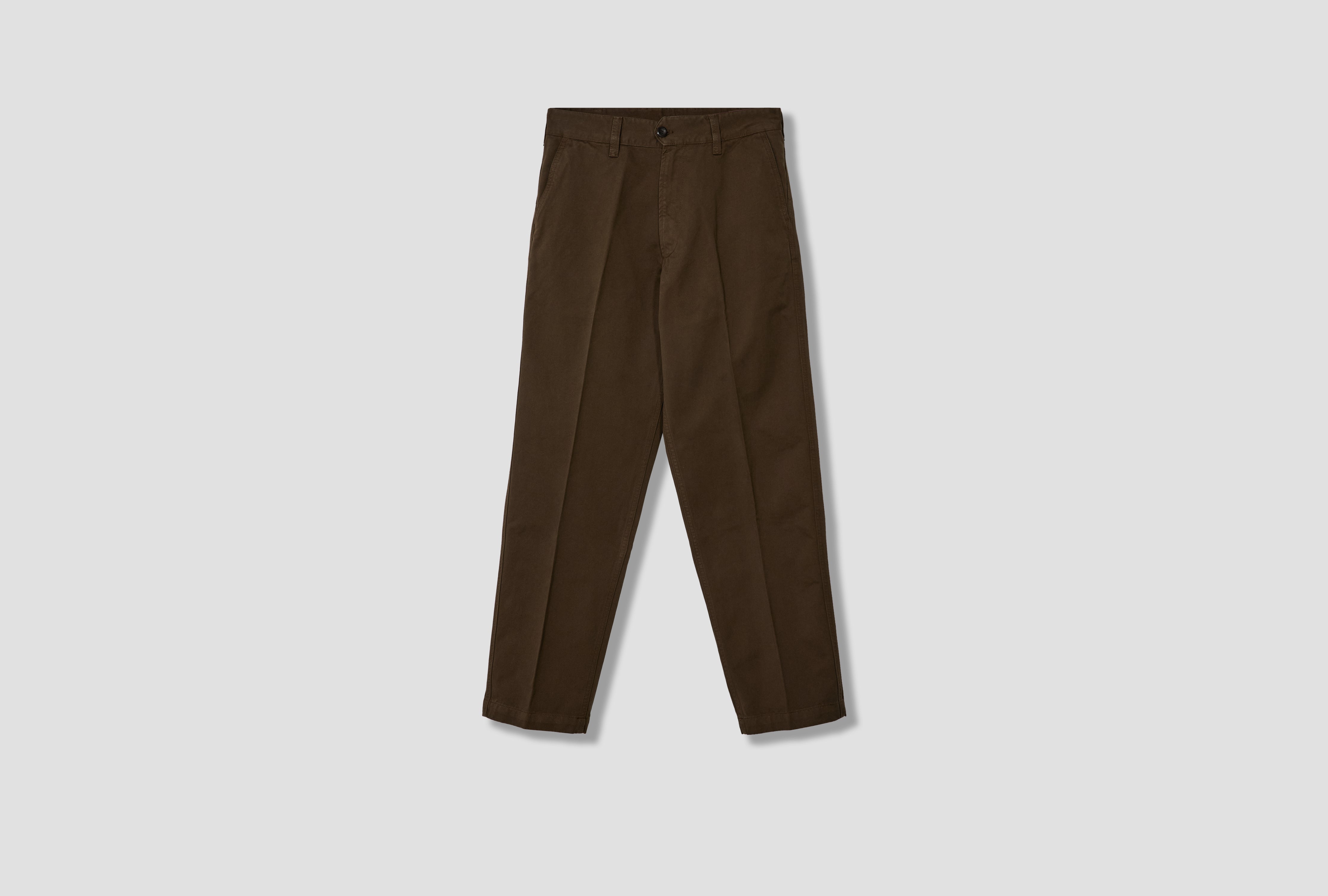 HEAVY FLAT FRONT CHINO DR2A6B 25068-03 Brown