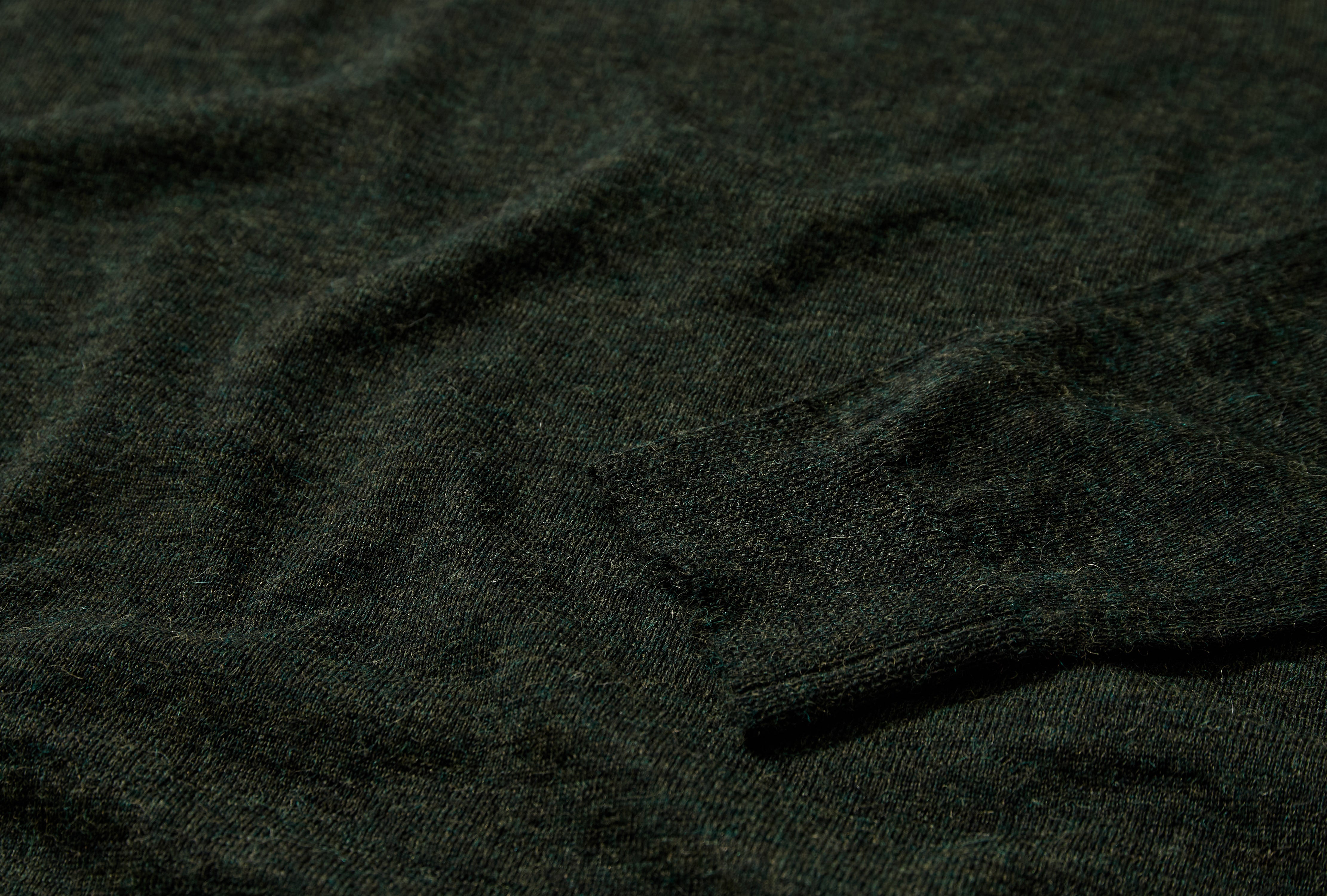 12 GAUGE ALPACA CREWNECK - EMERALD