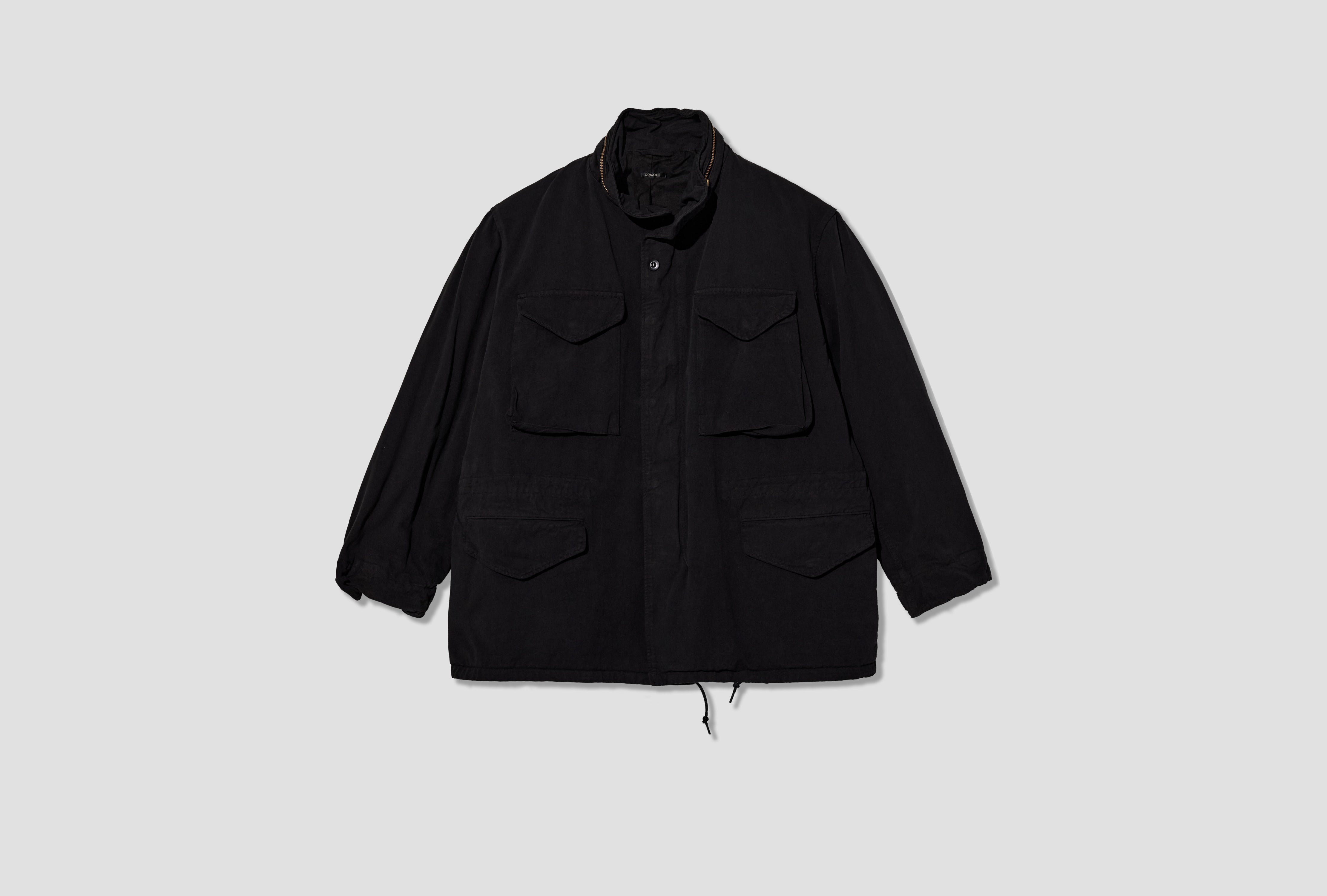 GARMENT-DYED M65 JACKET E03-01021 Black