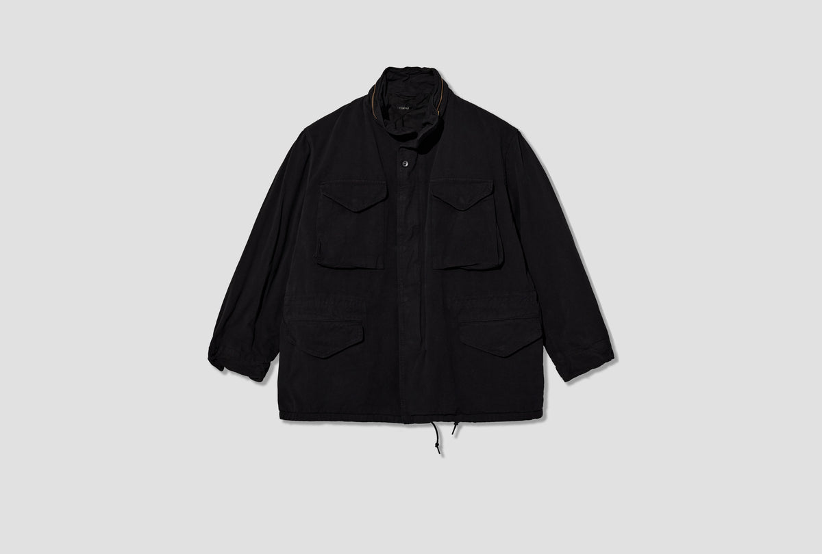 GARMENT-DYED M65 JACKET E03-01021 Black