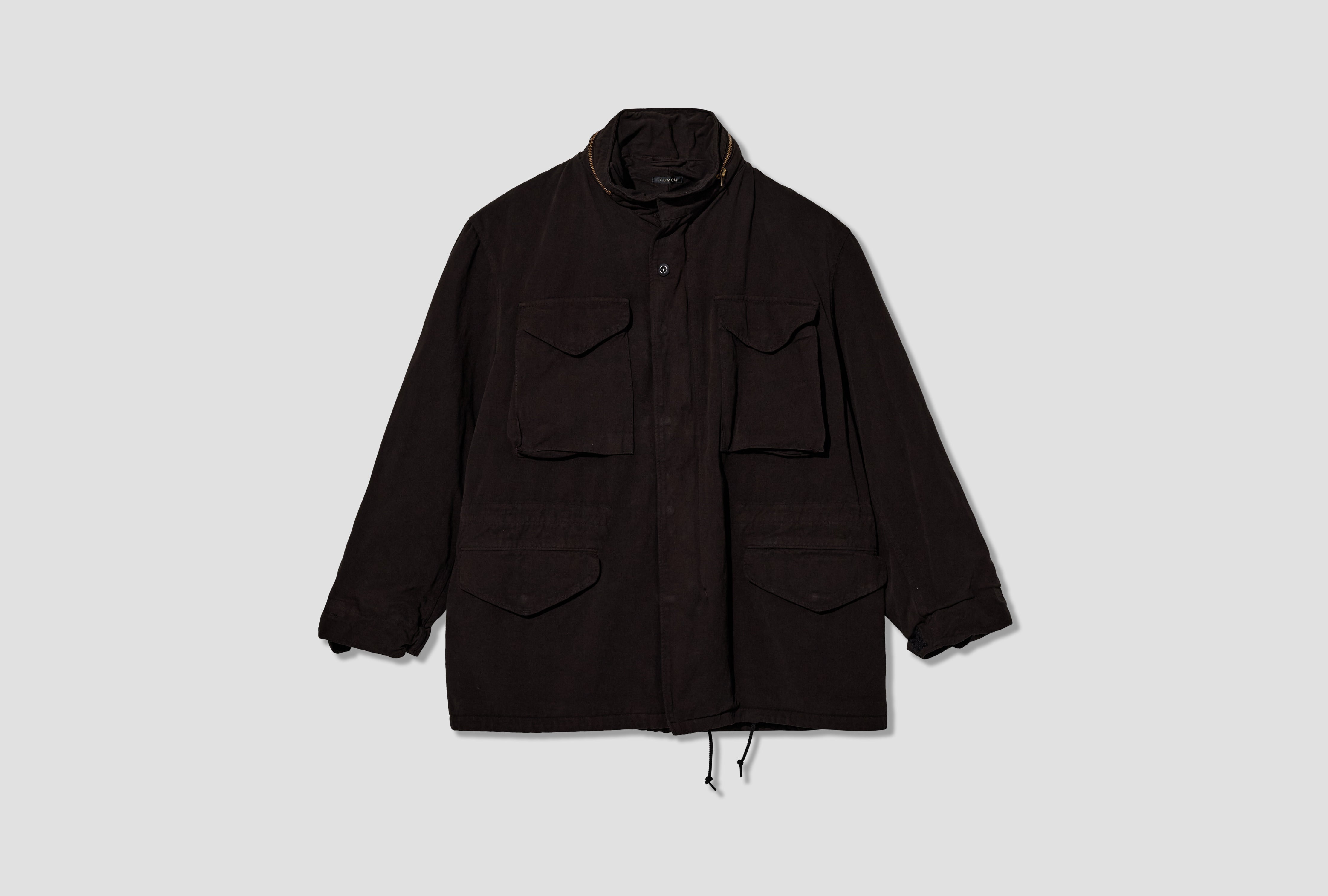 GARMENT-DYED M65 JACKET E03-01021 Brown