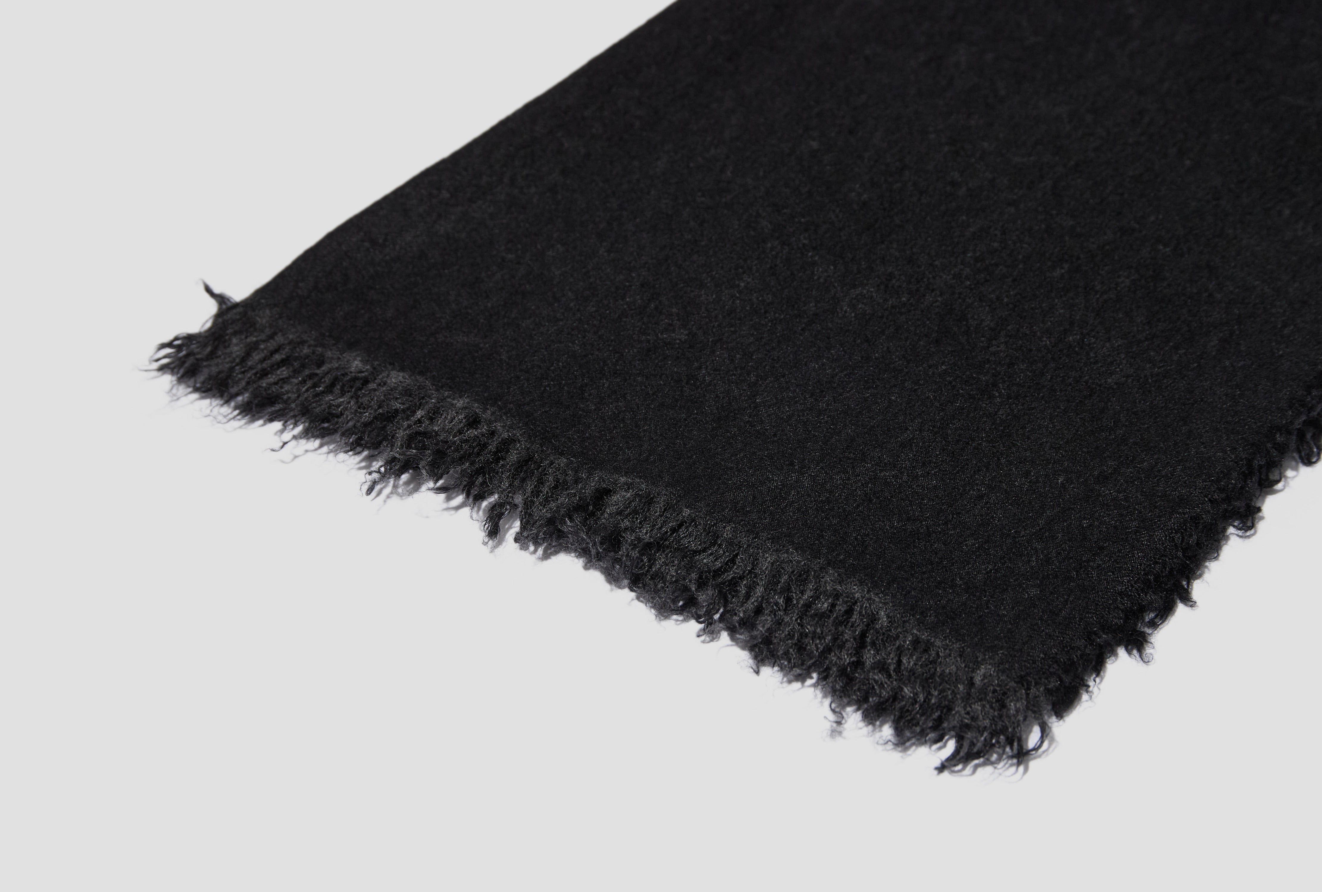 CASHMERE SILK STOLE E03-07018 Charcoal