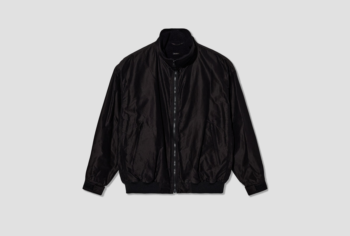 COTTON SILK TRACK JACKET E03-01015 Brown