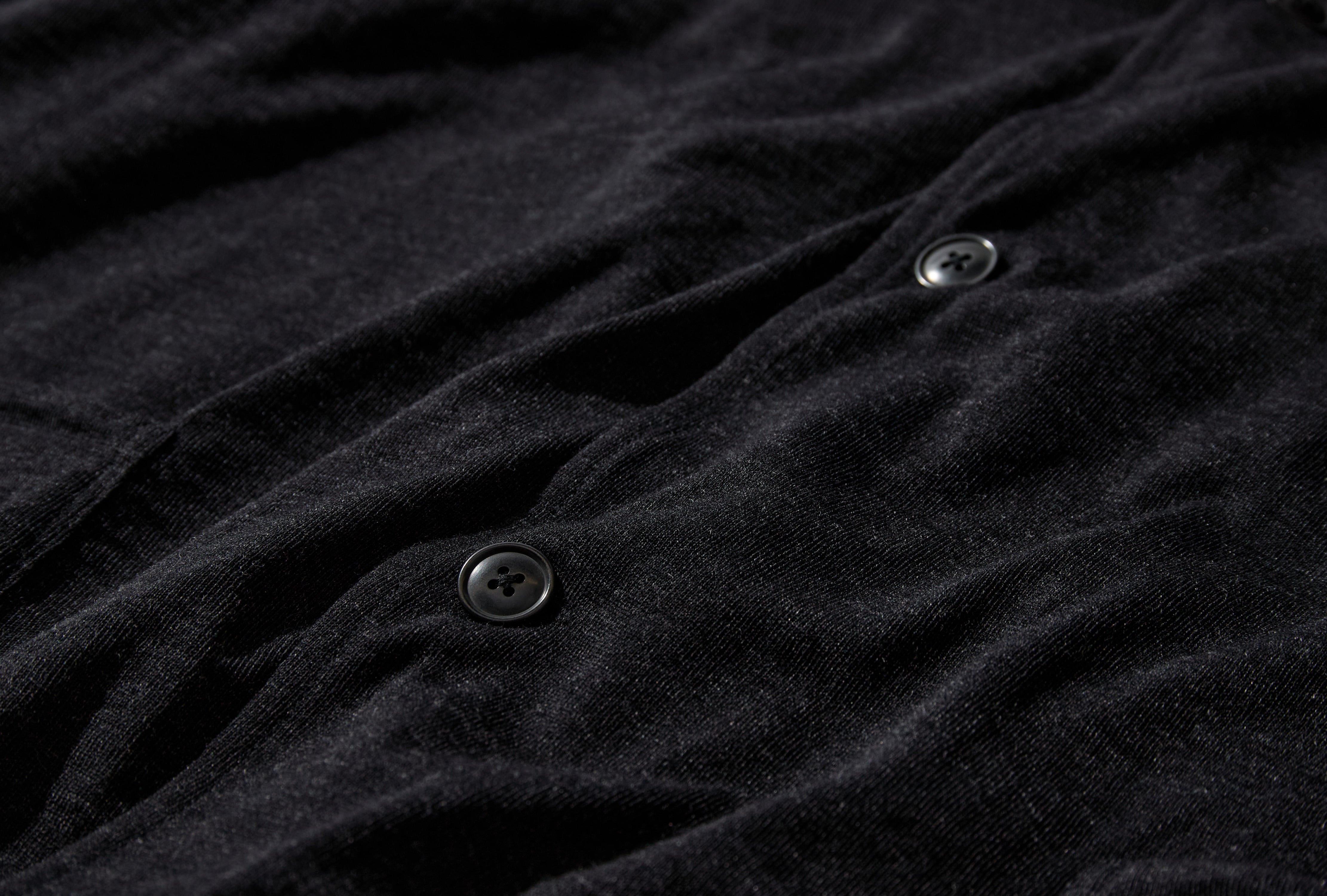 WOOL KNIT JACKET E03-06007 Charcoal