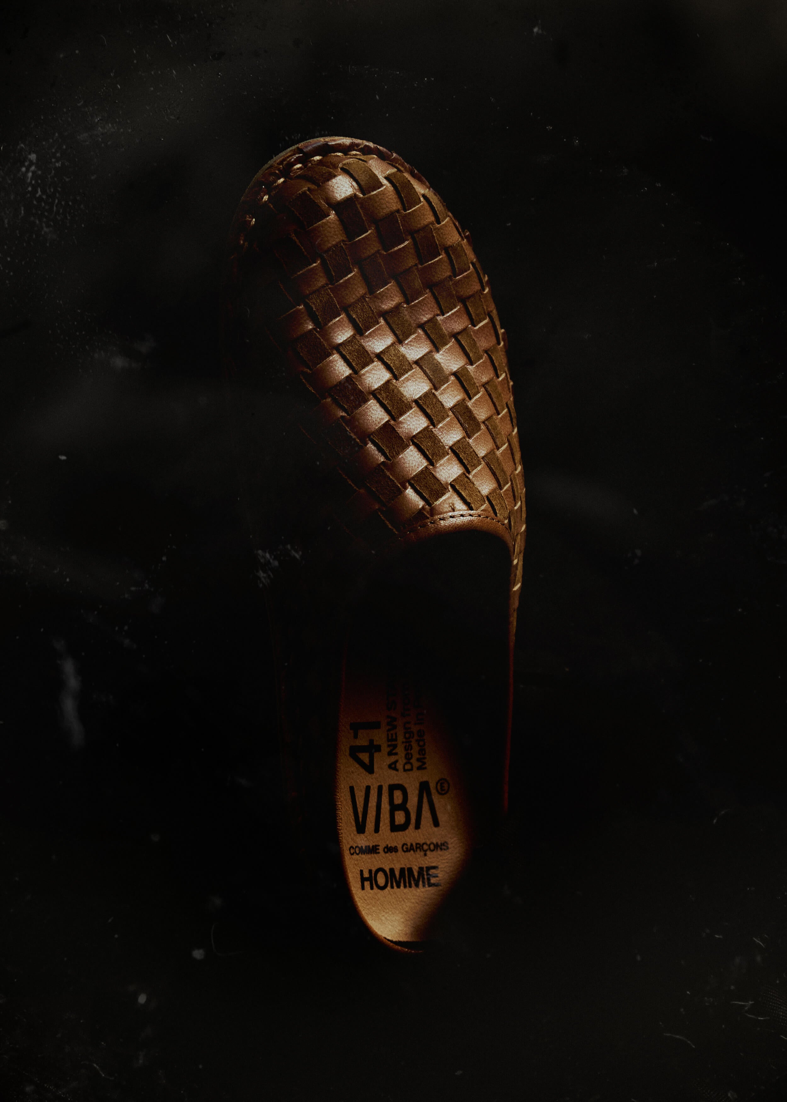 CDGH X VIBAE ROMA WOVEN LEATHER - FAWN TAN HQ-K105-S26