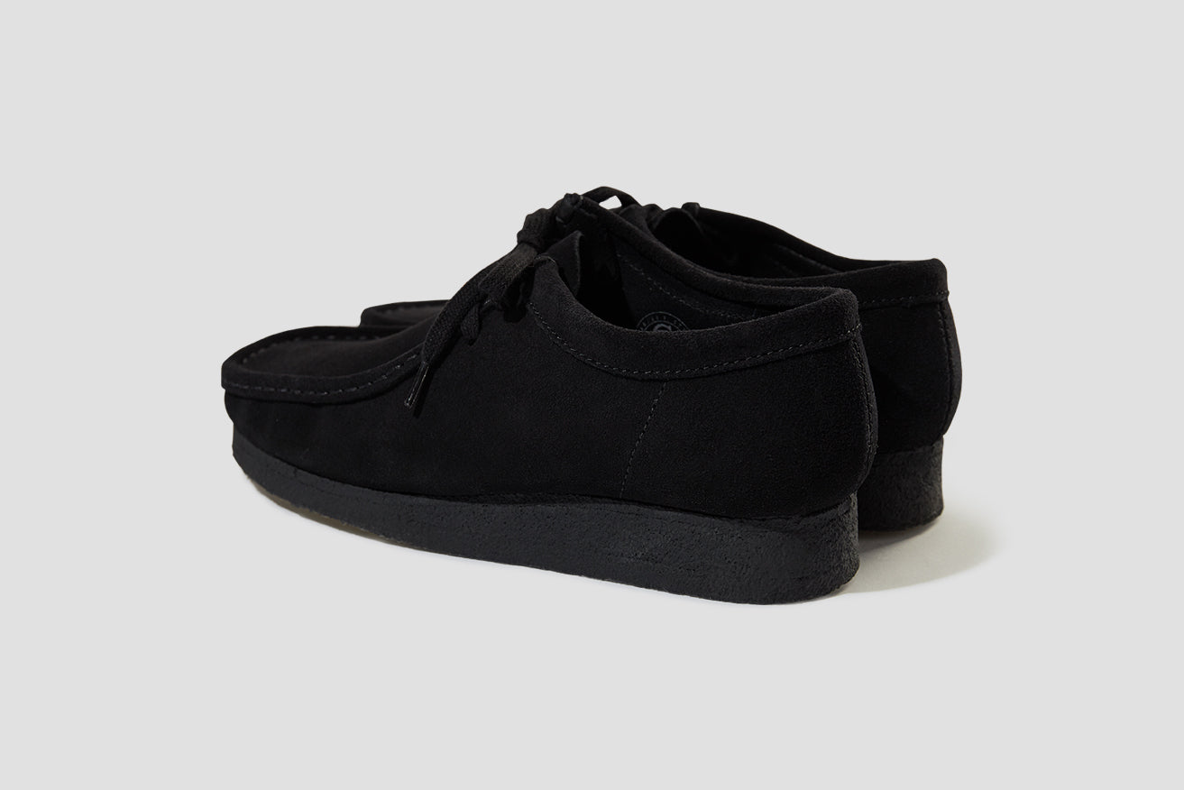 CLARKS ORIGINALS WALLABEE - BLACK SUEDE 26155519 Black – HARRESØ