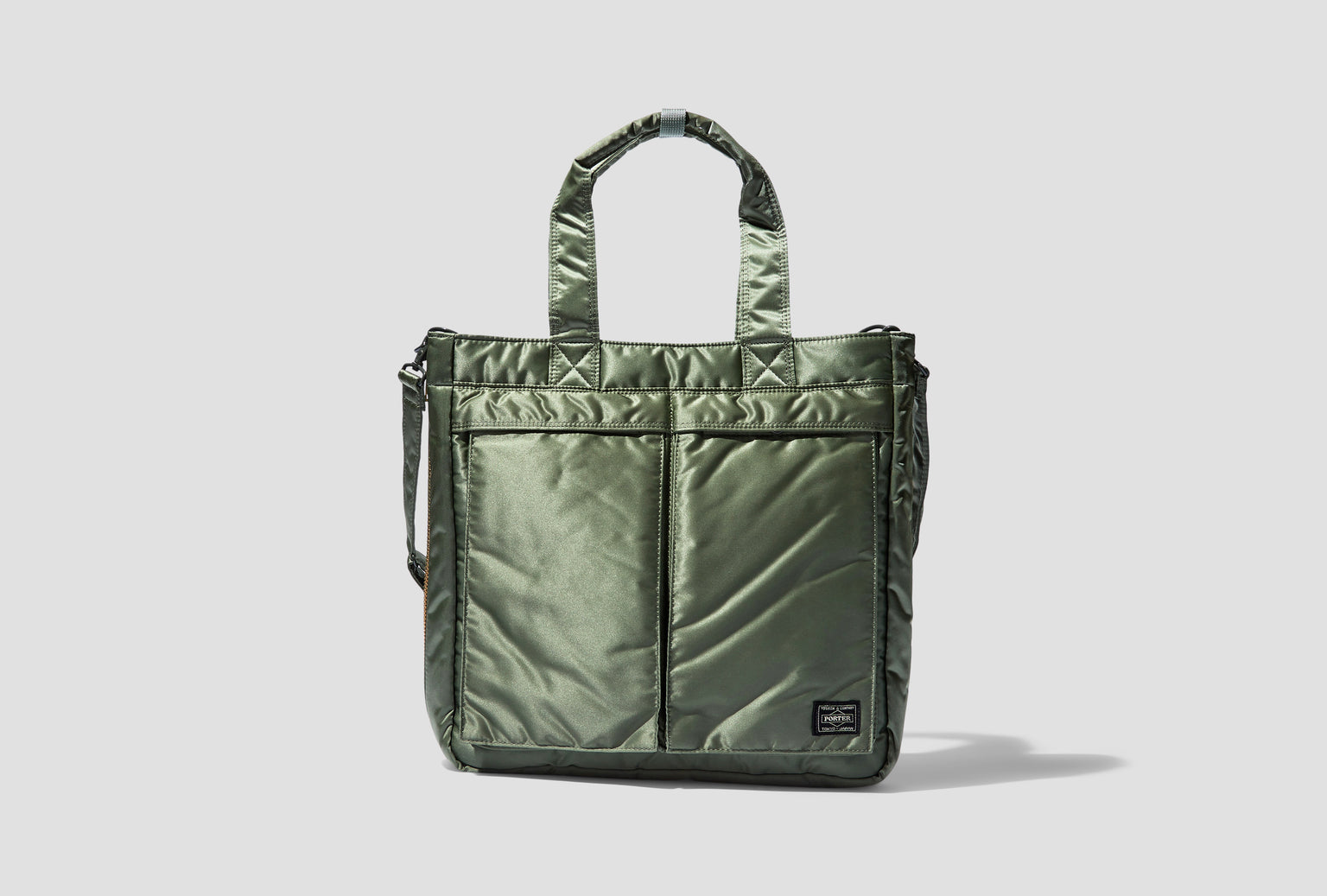 TANKER - 2WAY TOTE BAG 622-66673 Green