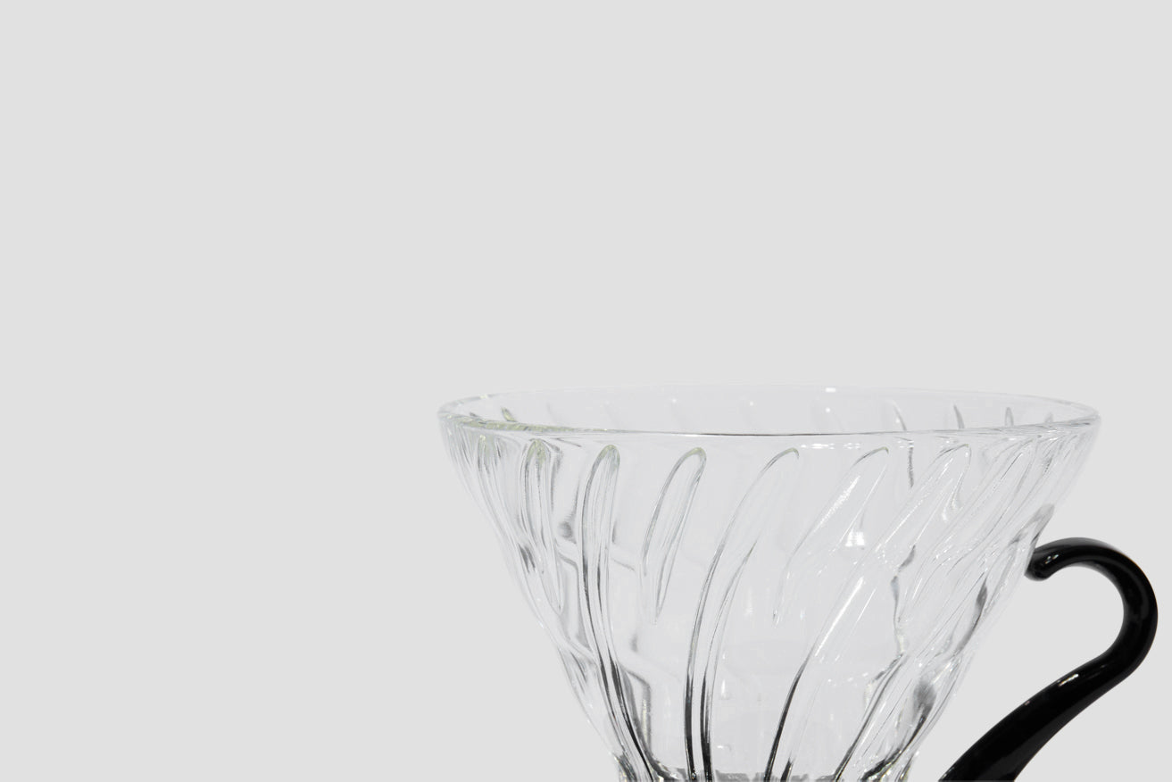 V60 GLASS DRIPPER 02 / BLACK 250052