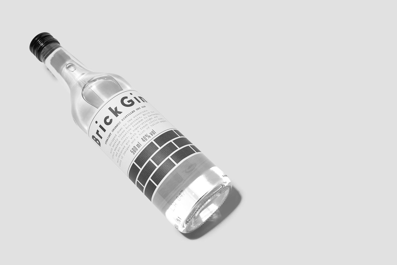 STRAIGHT ORGANIC DISTILLED DRY GIN 40% 500 ML.