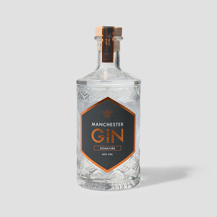MANCHESTER GIN TRADITIONALLY DISTILLED 42% 500 ML.