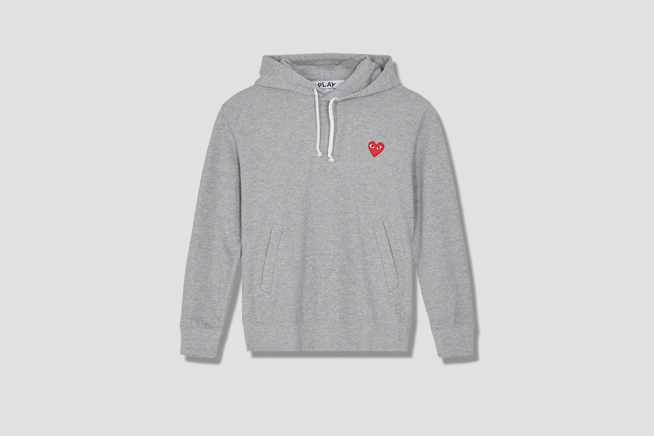 Comme des sales garcons heart hoodie