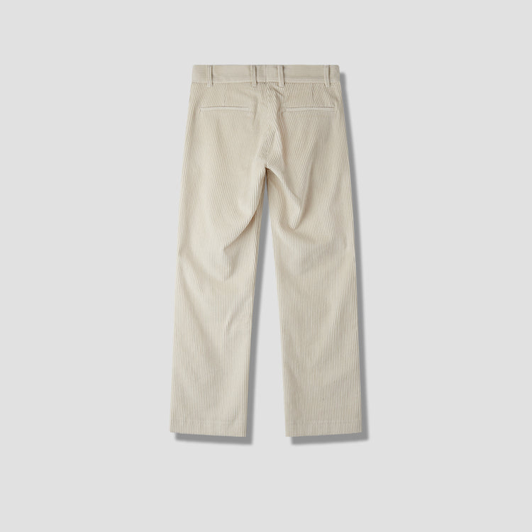 MIKE CORD TROUSERS Off white