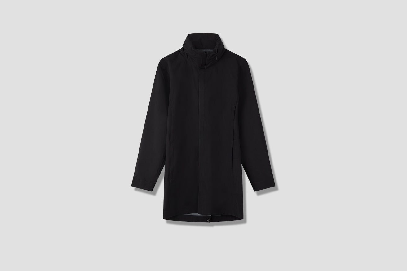 MEN MAC COAT 191140 Black