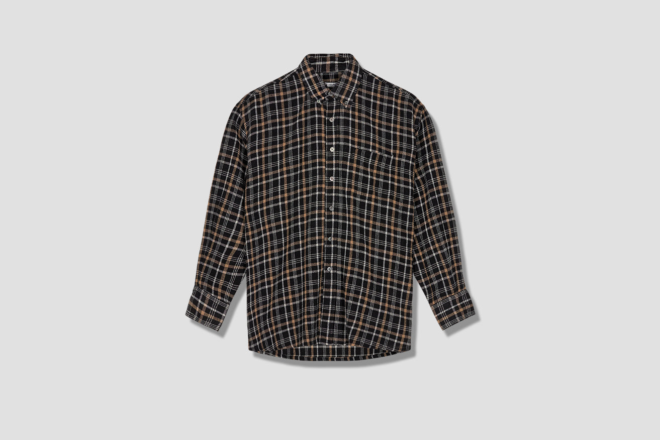 OUR LEGACY SHIRT BORROWED BD SHIRT M4192BB Black – HARRESØ