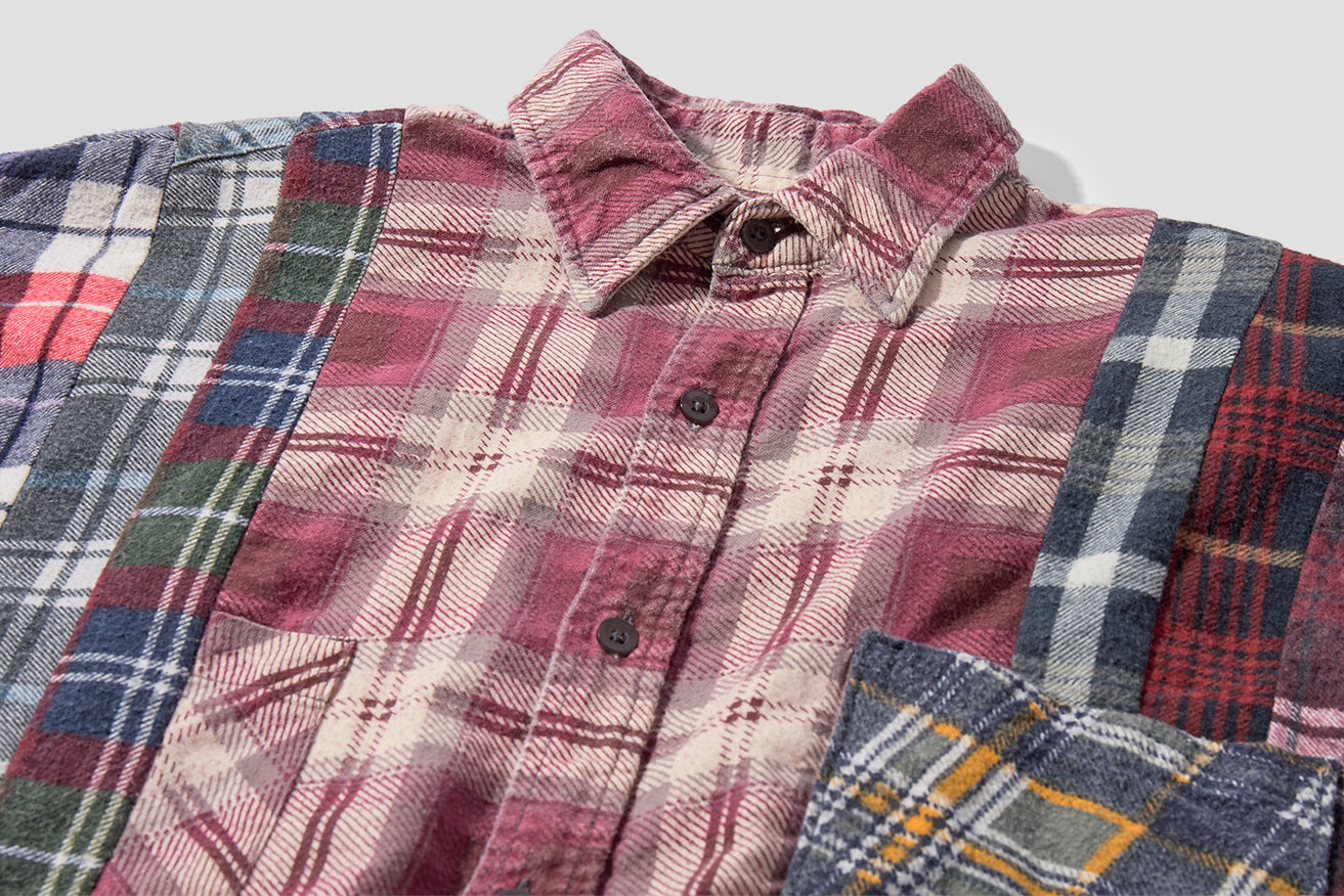 FLANNEL SHIRT - 7 CUTS SHIRT GL290 Multi
