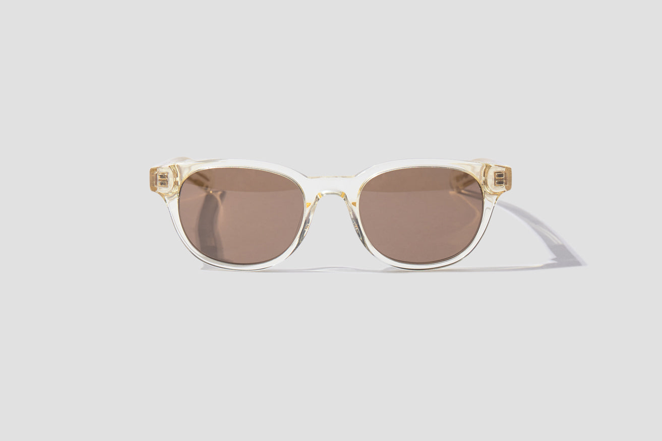 LOGIC - CRYSTAL YELLOW / SOLID DARK BROWN LENSES 002 995 Transparent