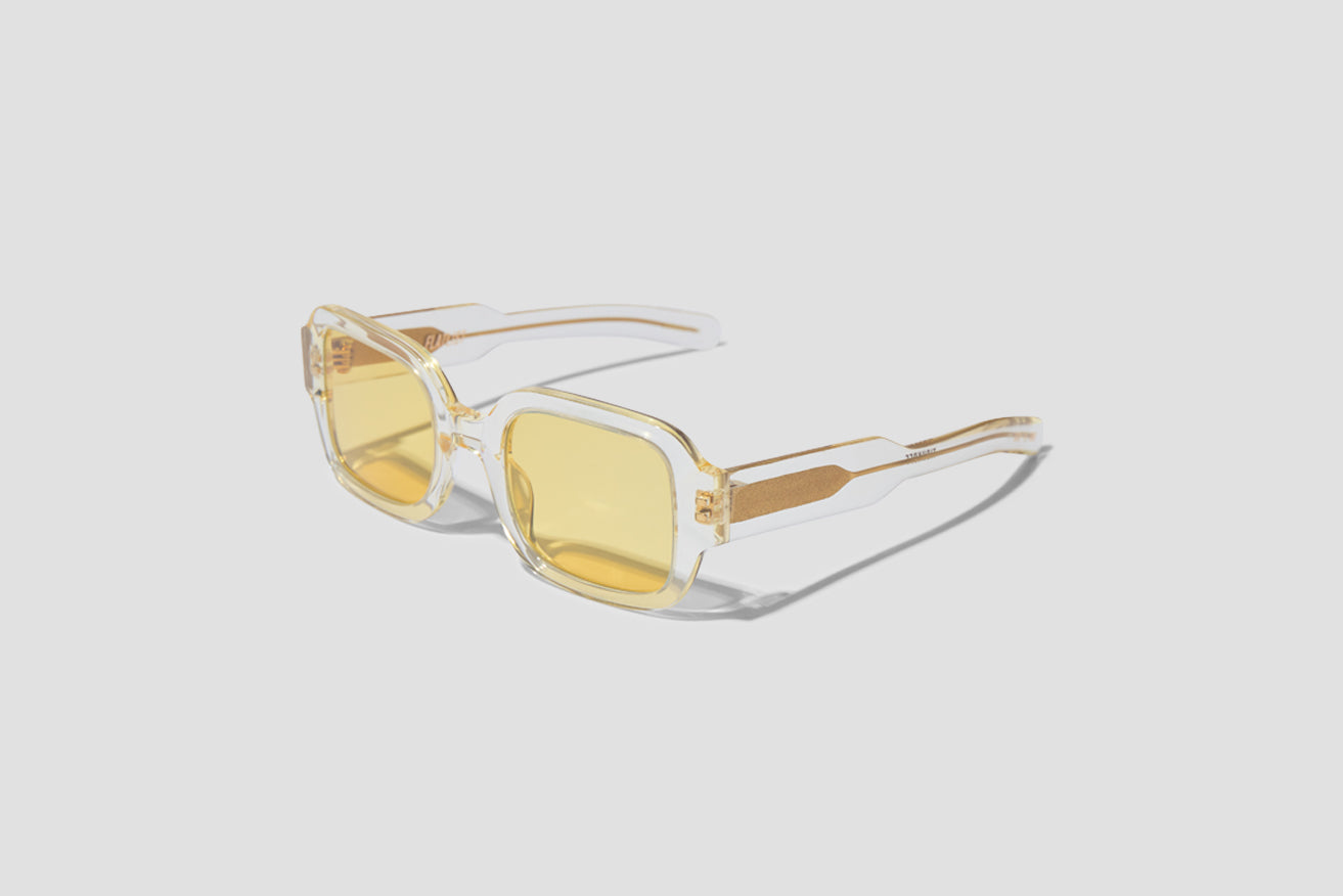 TISHKOFF - CRYSTAL YELLOW / SOLID YELLOW LENS 006 996 Transparent