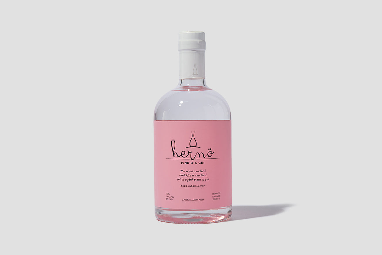 PINK BTL GIN 42% 500 ML.