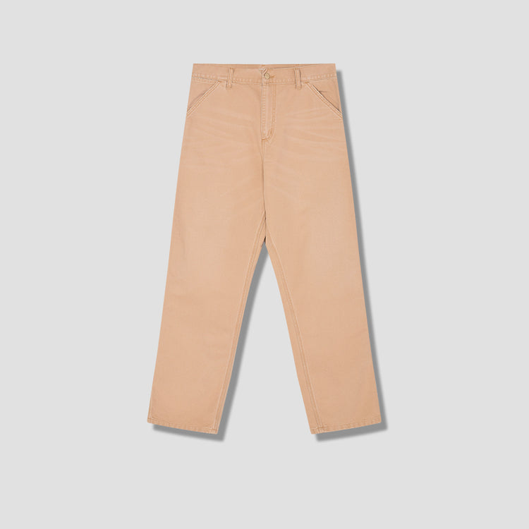SINGLE KNEE PANT - AGED CANVAS I026463 Brown
