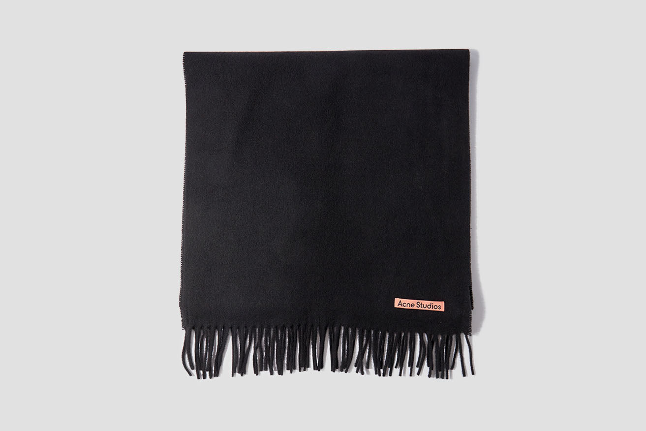 ACNE STUDIOS SCARF CANADA NEW CA0086 Black – HARRESØ