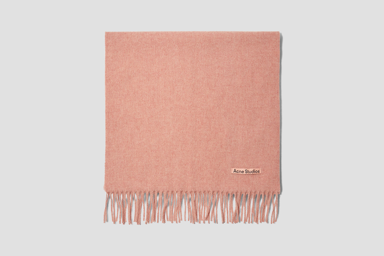 ACNE STUDIO SCARF CANADA NR NEW CA0086 Light pink – HARRESØ