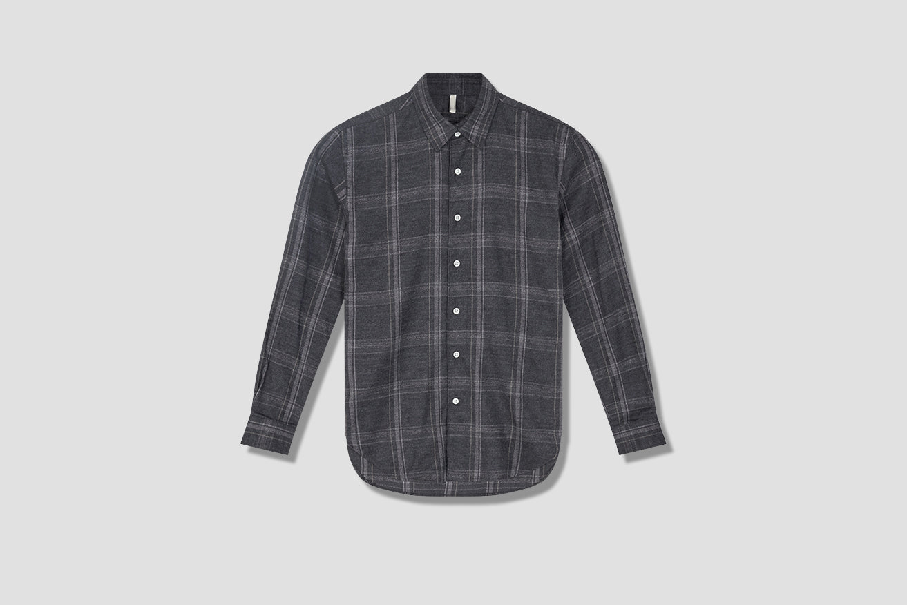 DAN SHIRT 1056 Dark grey