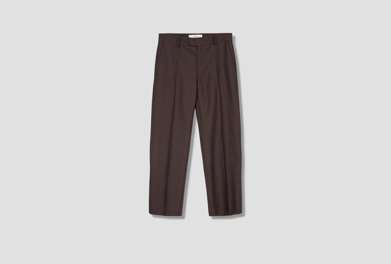 MIKE SUIT TROUSERS Dark brown