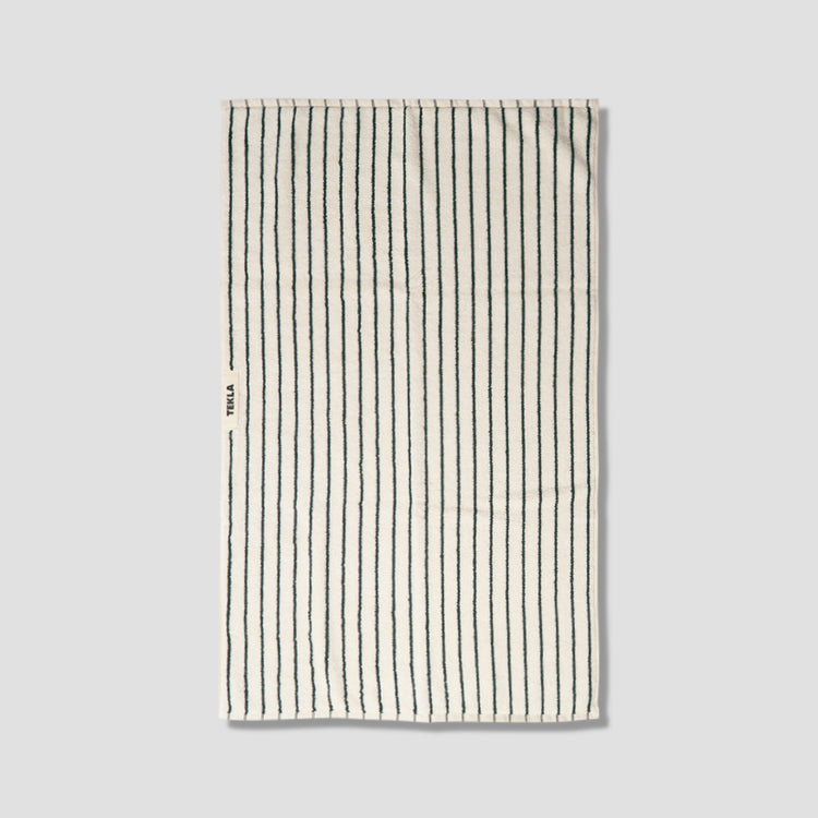 HAND TOWEL - TERRY STRIPES 50X80 Green
