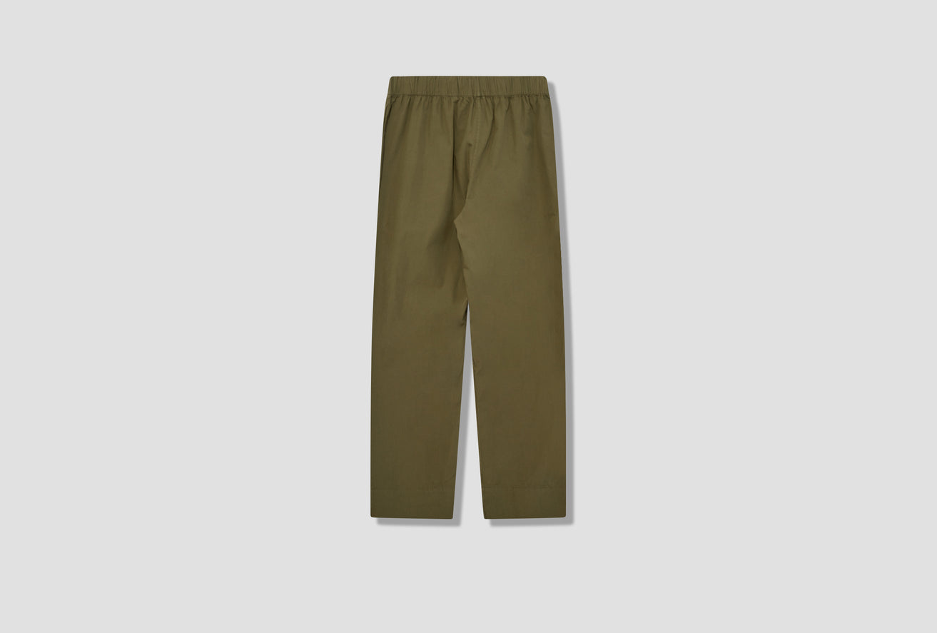 UNISEX SLEEPWEAR PANTS – POPLIN Olive