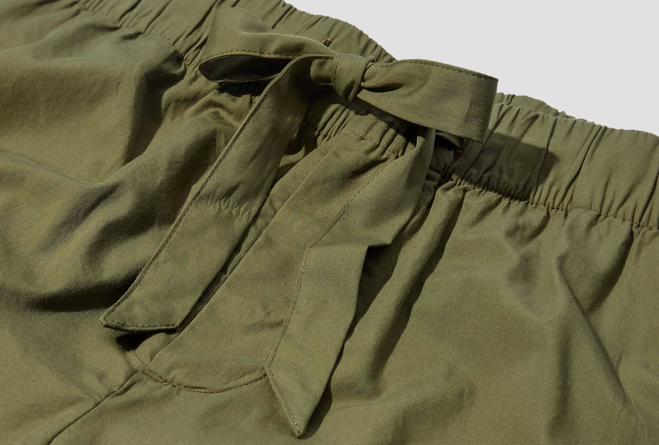 UNISEX SLEEPWEAR PANTS – POPLIN Olive