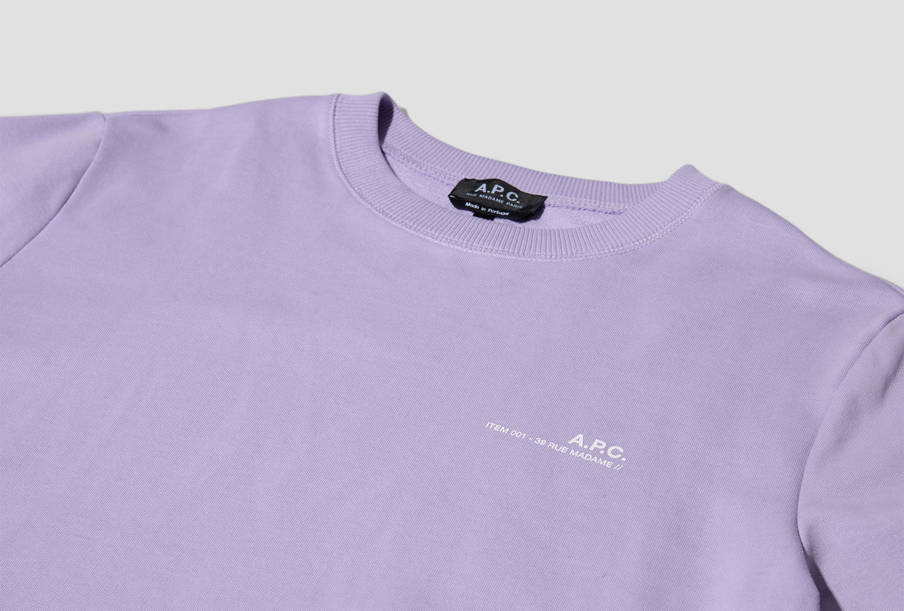 ITEM SWEATSHIRT COEAS-H27608 Light purple