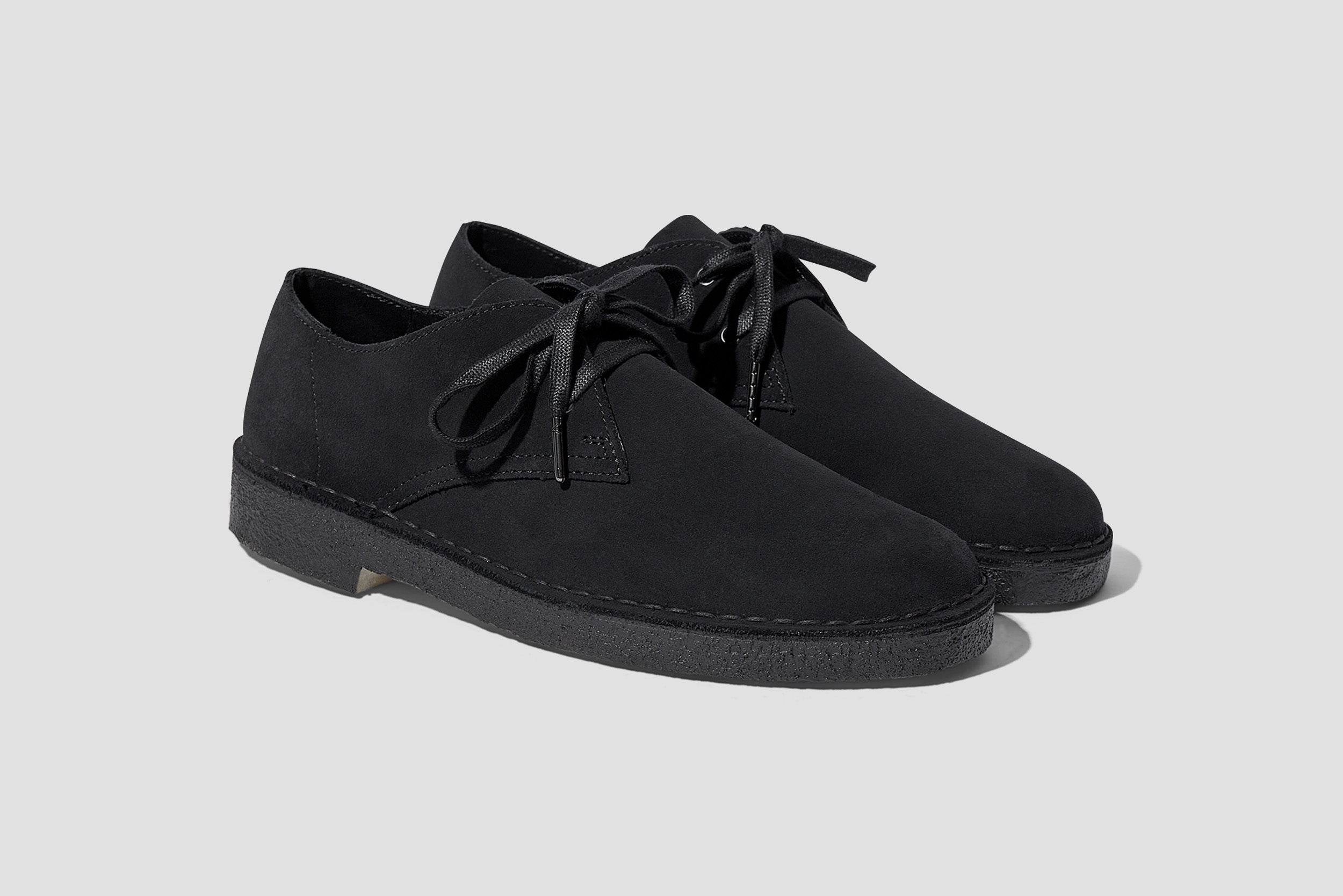 Clarks originals 2024 black suede