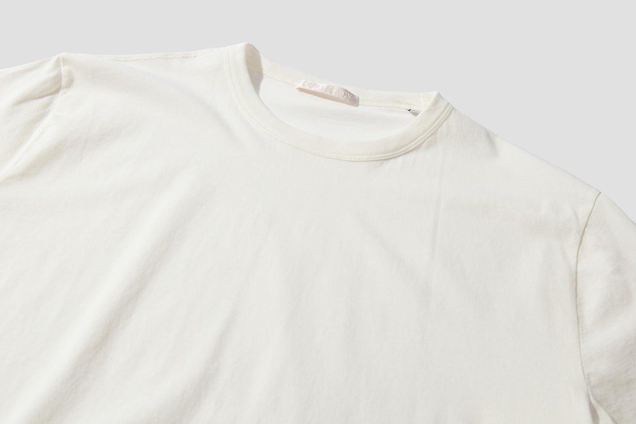 NEW BOX T-SHIRT - WHITE CLEAN JERSEY M2206NW White
