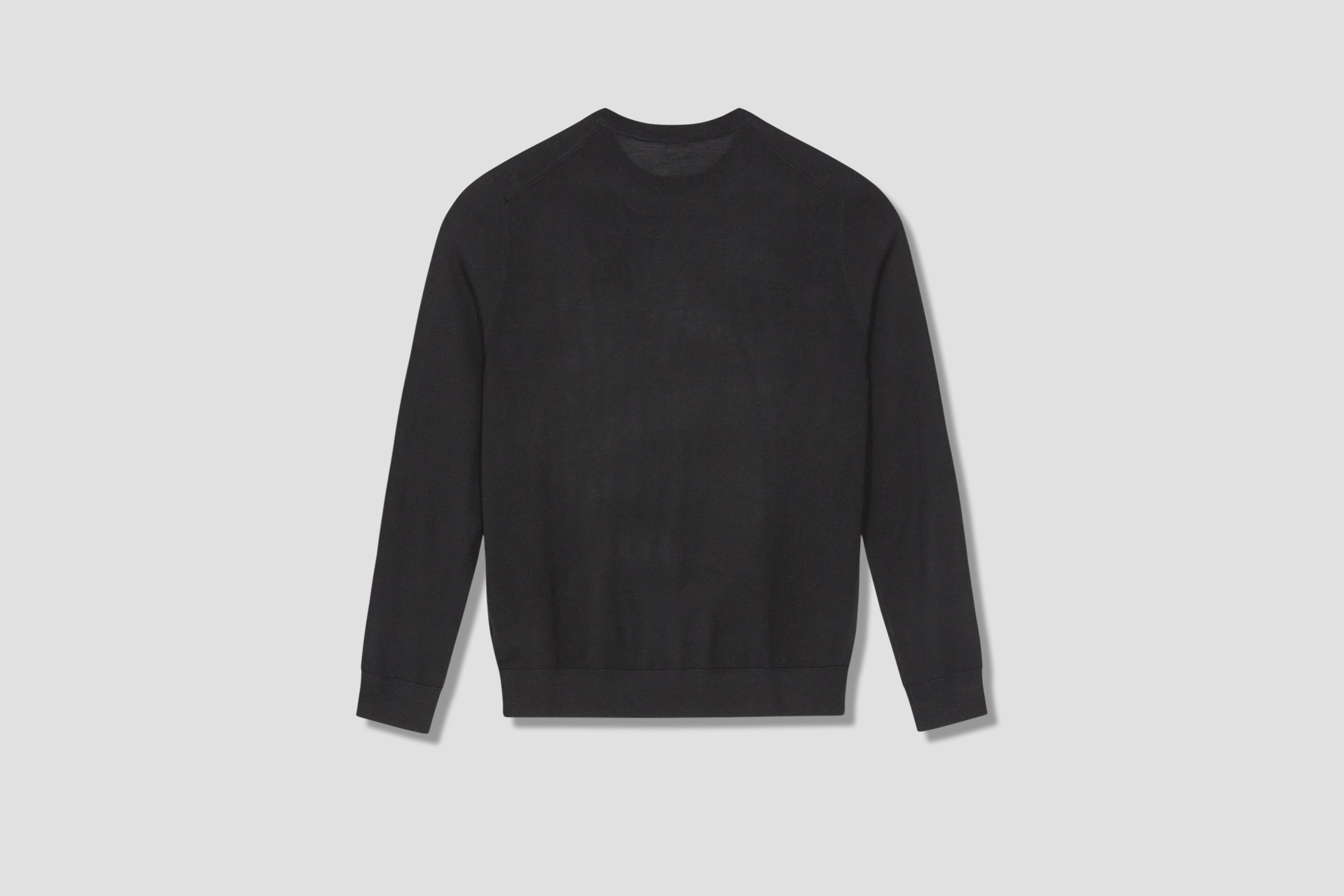 GENTS PULLOVER CREW NECK M1R-061U-F01395 Black