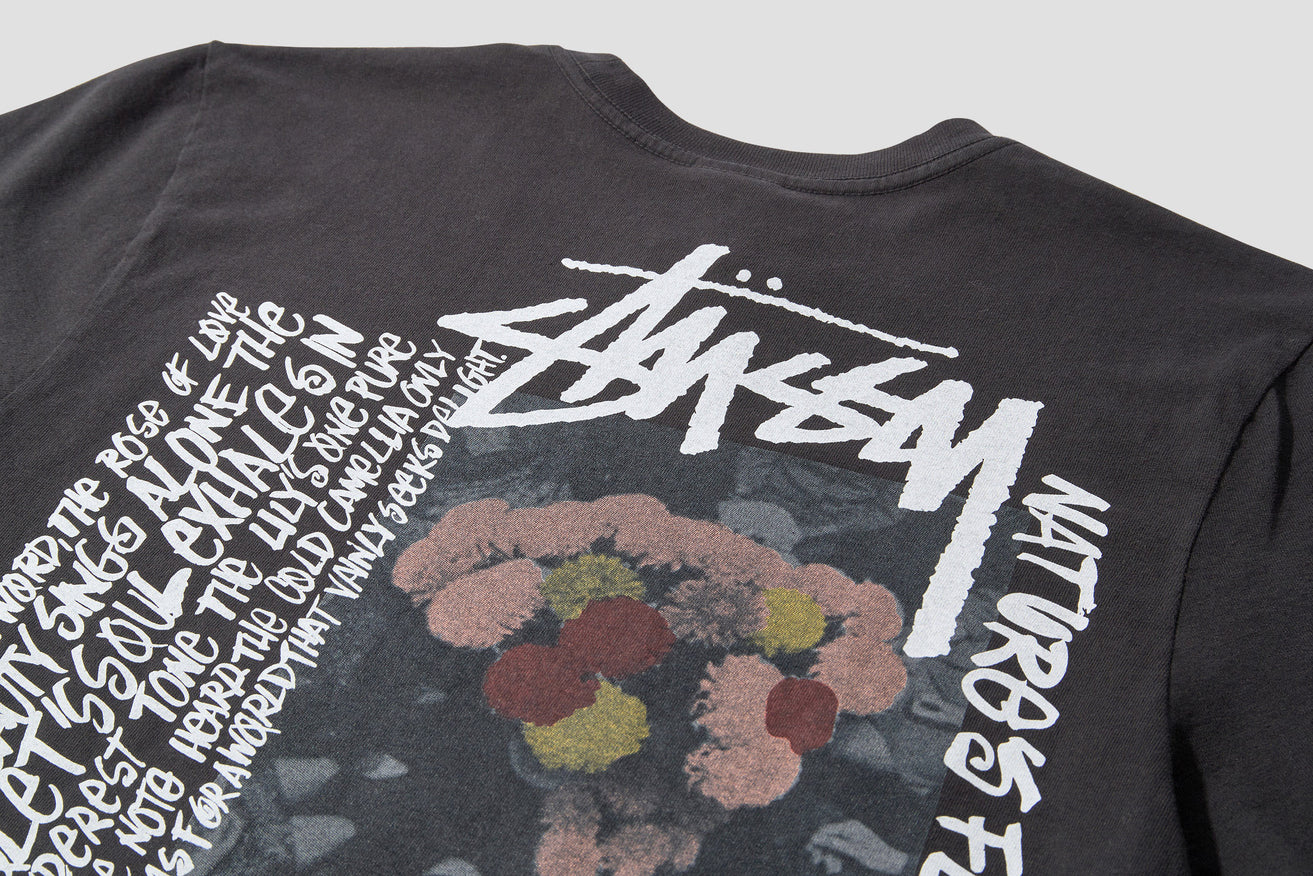 CAMELLIAS PIGMENT DYED TEE 1904695 Black