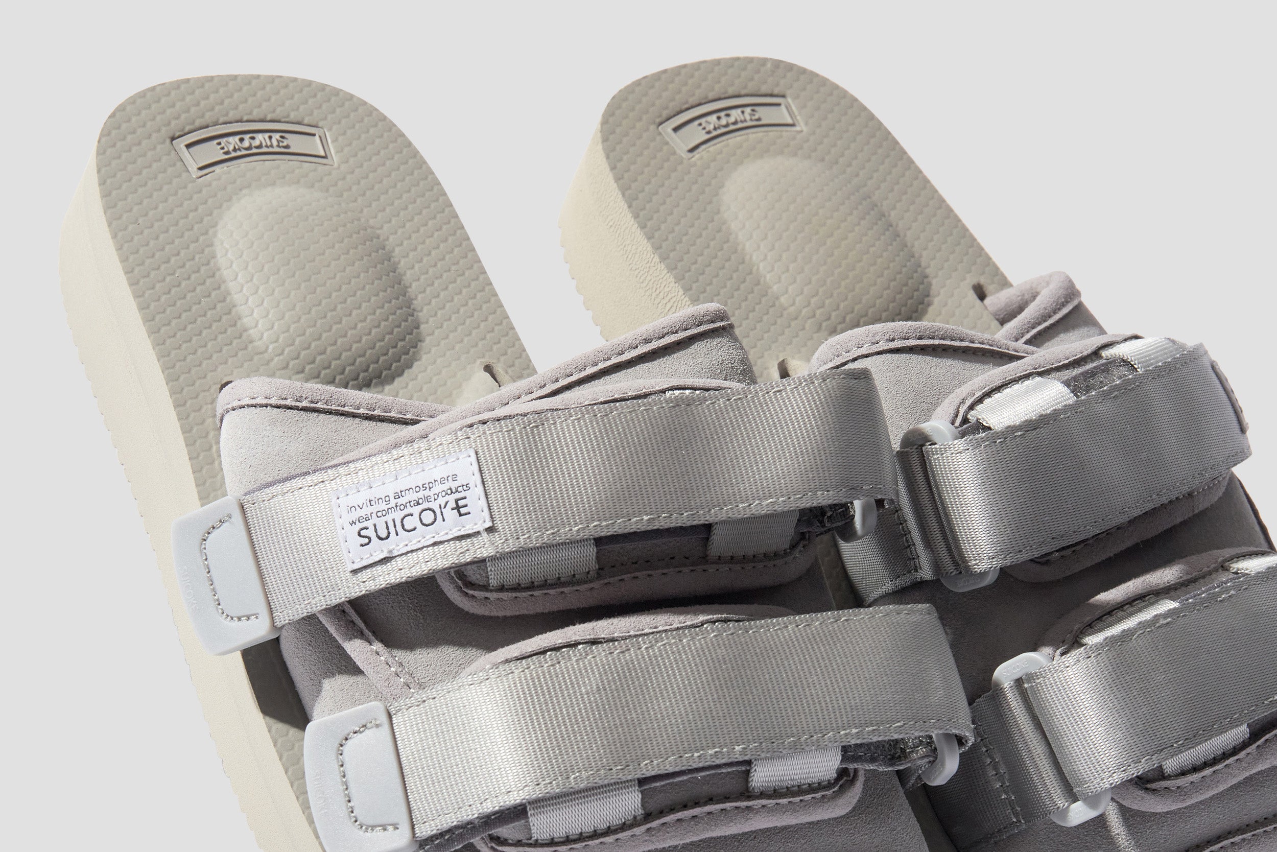 SUICOKE MOTO VS OG 056VS SANDALS Grey HARRES