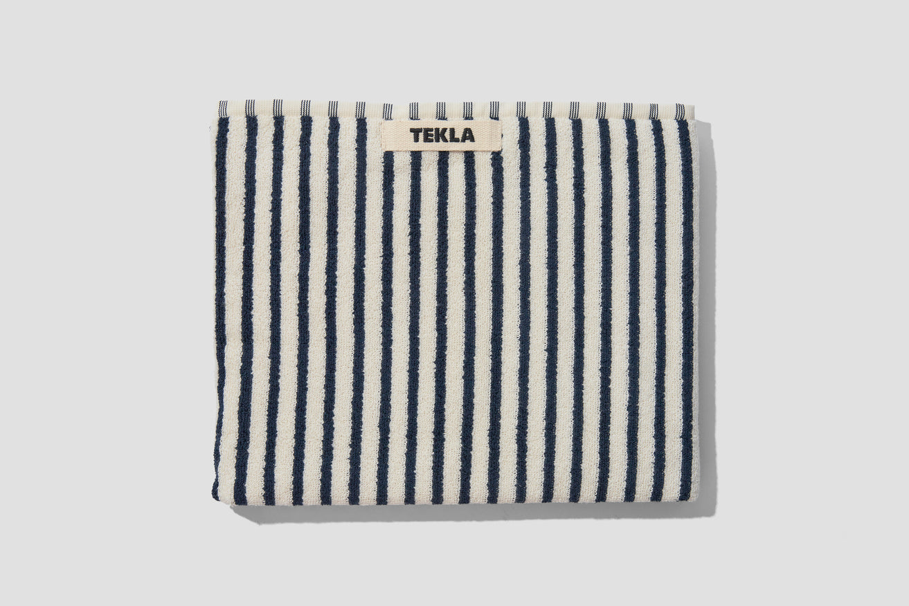 HAND TOWEL - TERRY SAILOR STRIPES 50X90 Navy