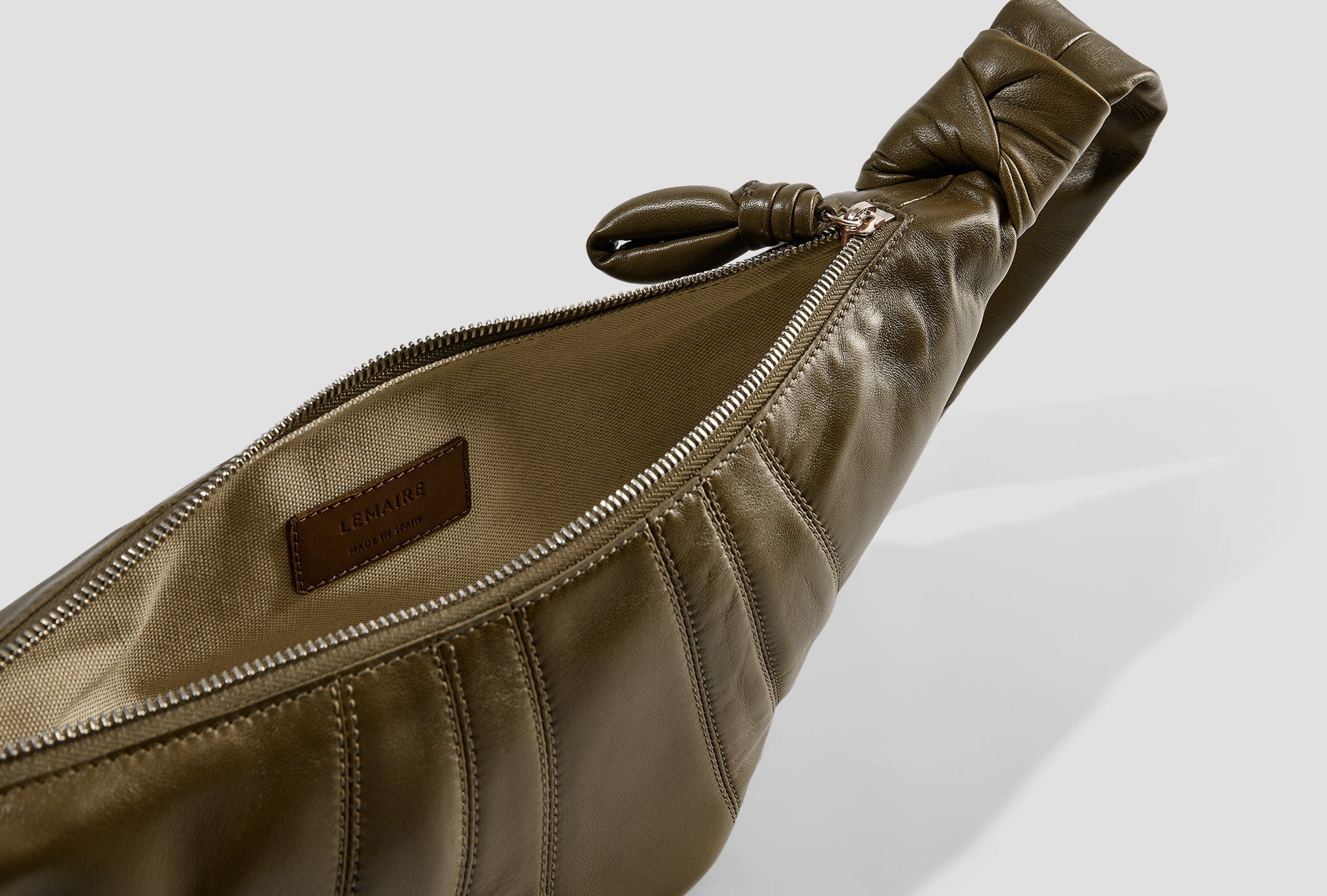 SMALL CROISSANT BAG BG253 LL095 Olive