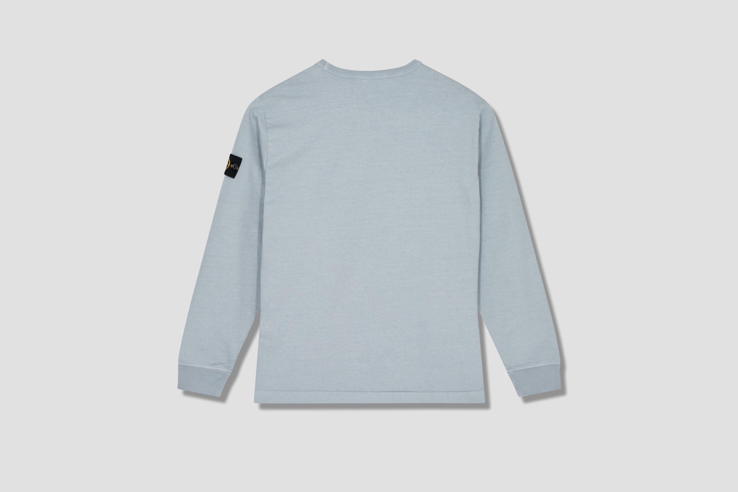 STONE ISLAND GAUZED COTTON JERSEY GARMENT DYED 751564450 Grey