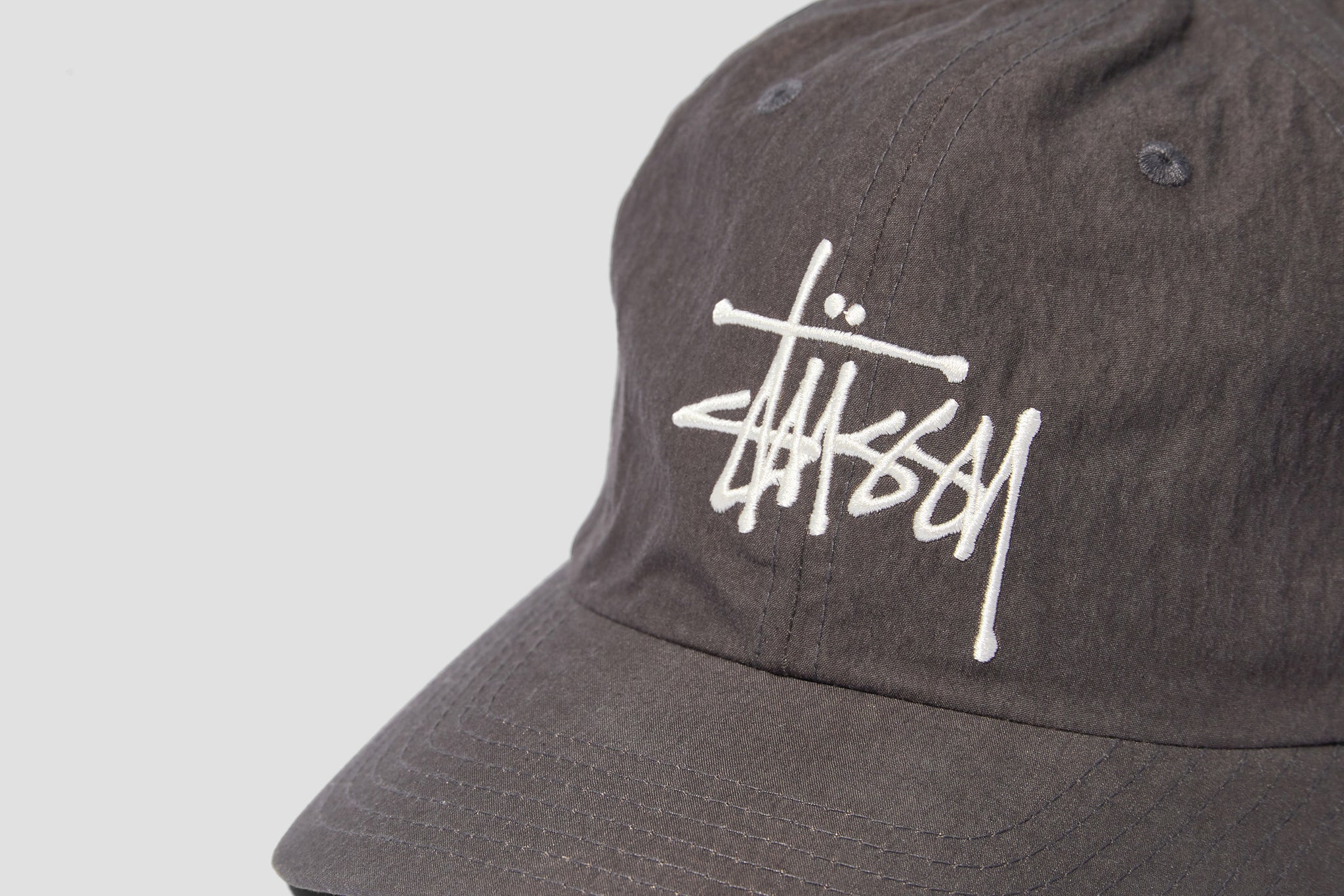 BIO WASHED BIG LOGO LOW PRO CAP 1311000 Charcoal