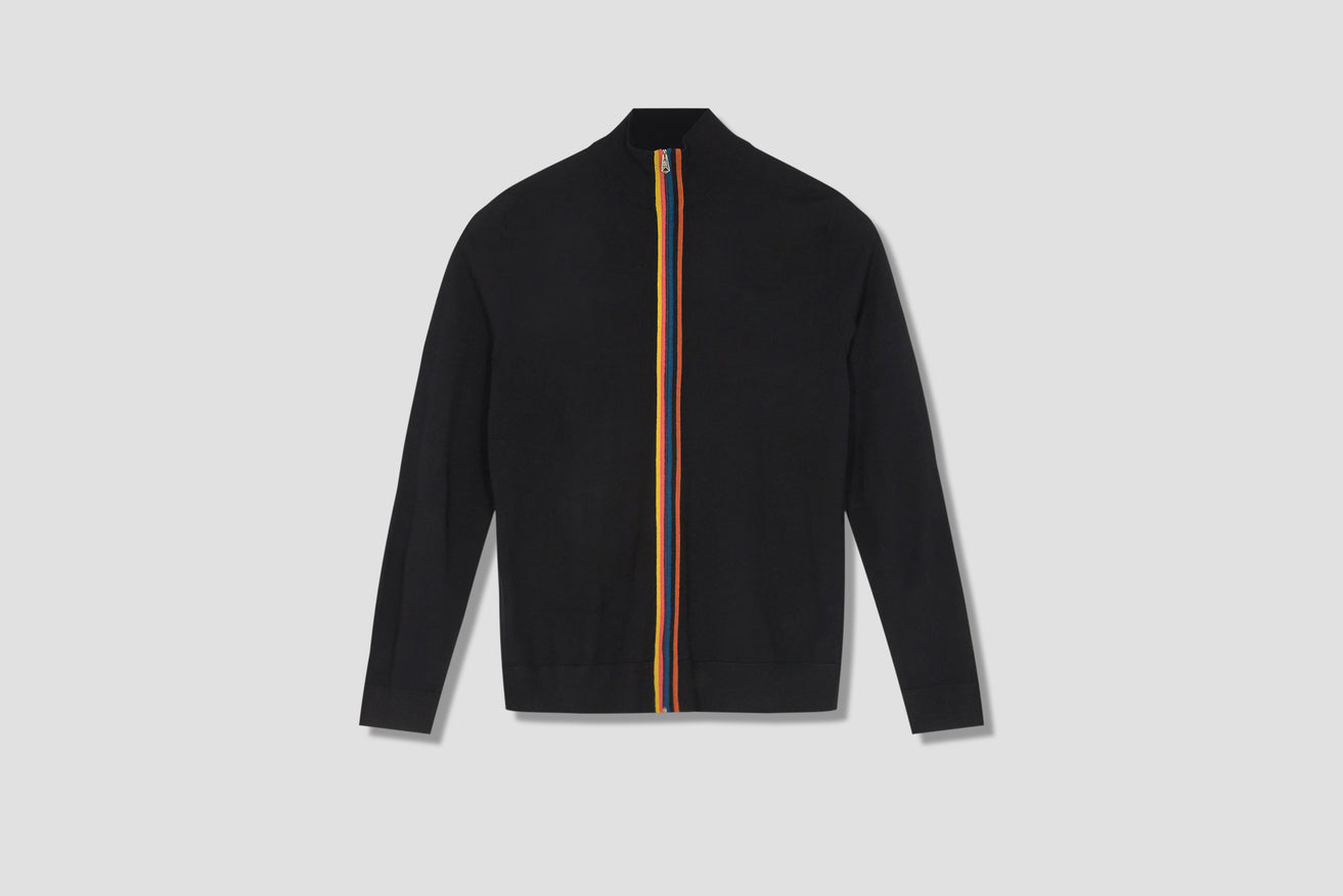 GENTS ZIP THRU CARDIGAN M1R-774T-G01488 Black