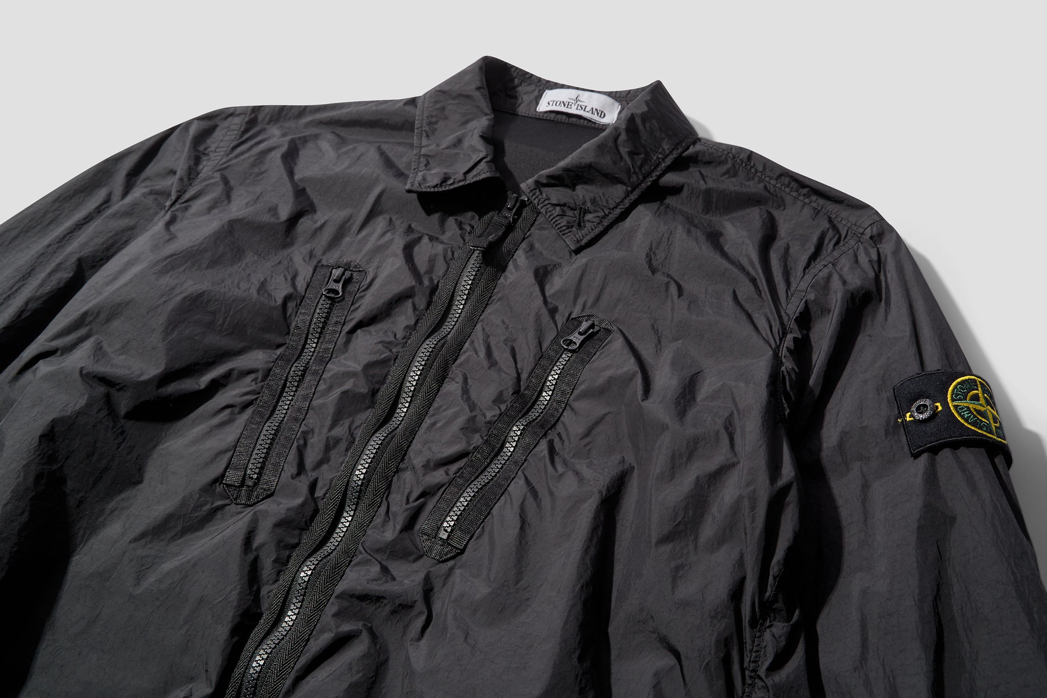 GARMENT DYED CRINKLE REPS NY WITH PRIMALOFT-TC GARMENT DYED 751510523 Black