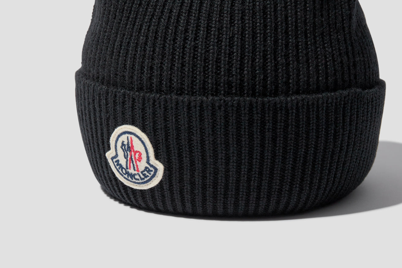 RIB-KNIT BEANIE G2 091 3B705 00 A9342 Black