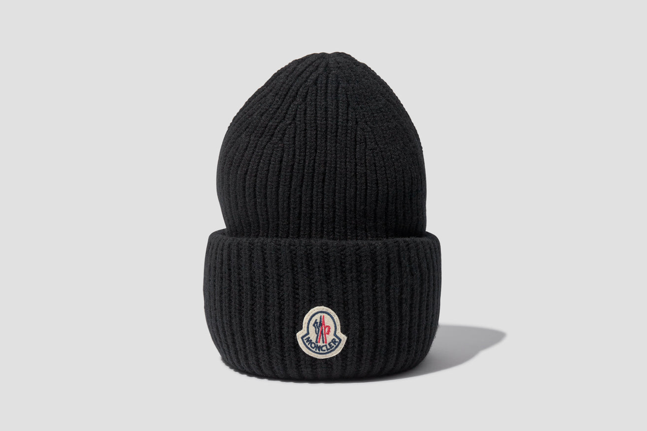 RIB-KNIT BEANIE G2 091 3B000 48 M1127 Black