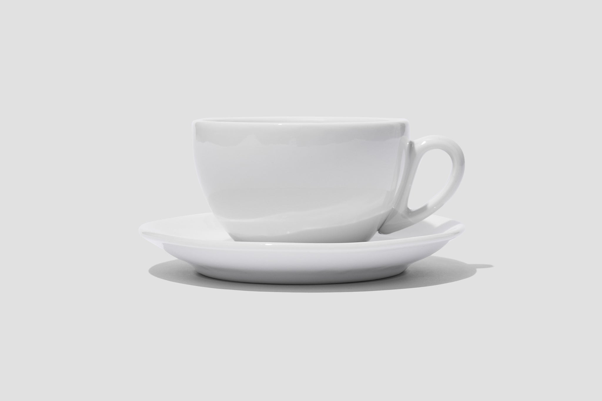 CUP & SAUCER CERAMIC SIZE M KC2-215-CUP White
