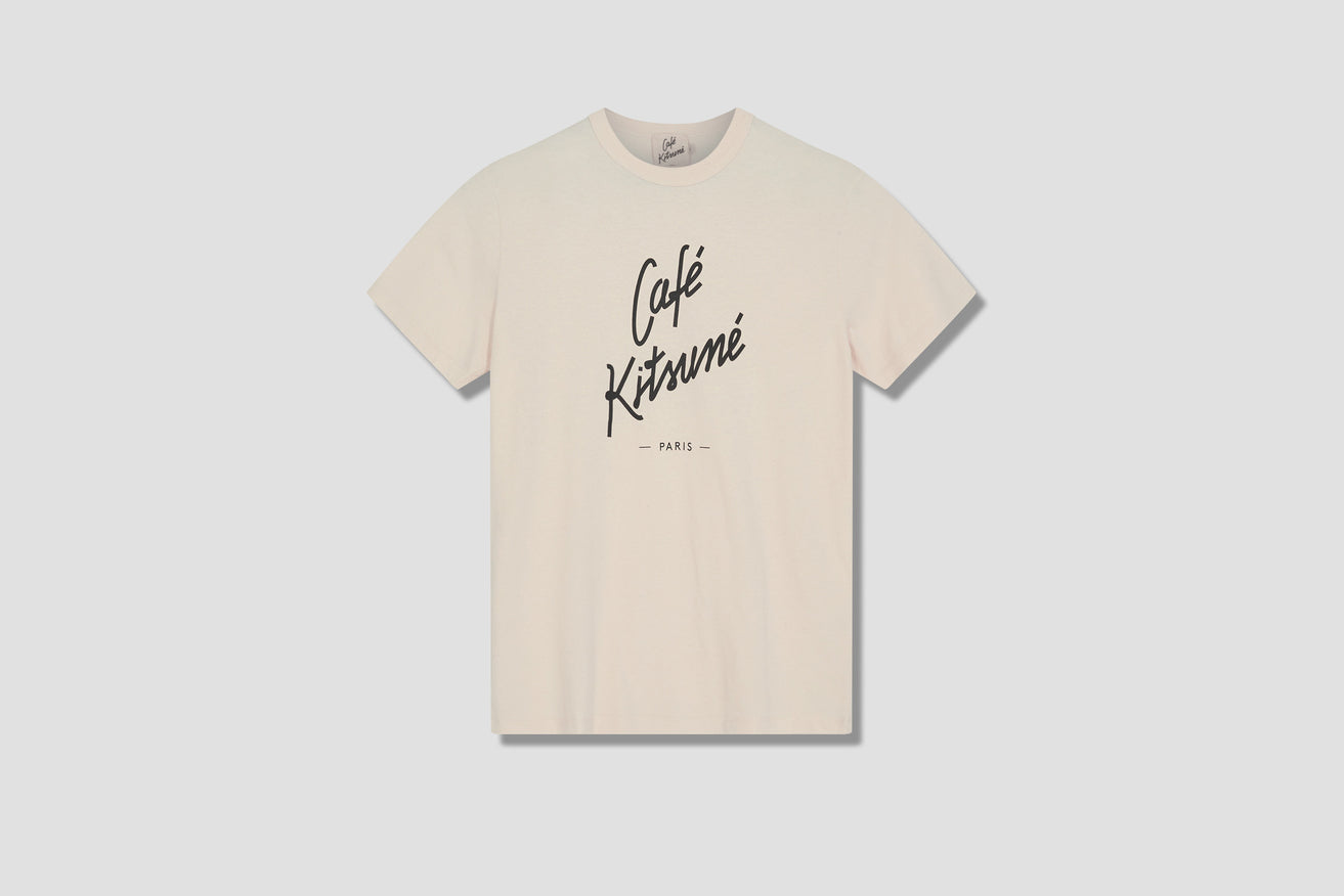 TEE-SHIRT CAFE KITSUNE SPCKU00100 Off white